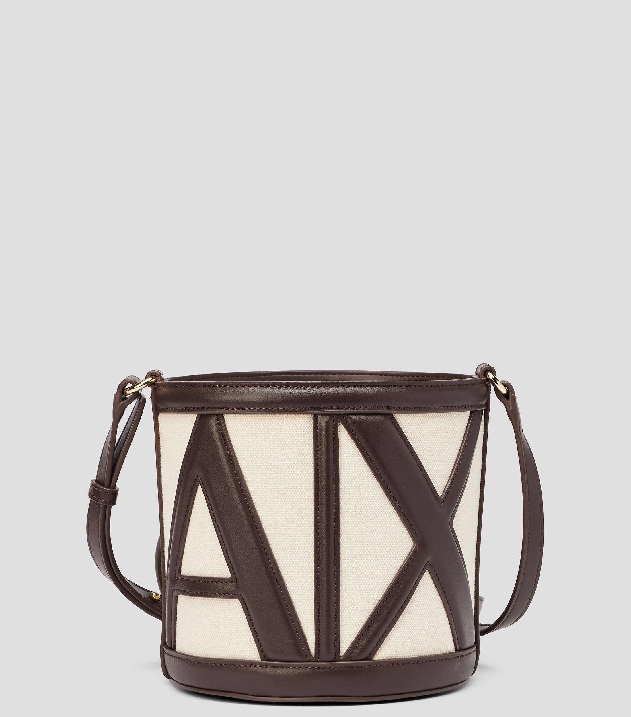 Bolsa bucket beige lisa Mujer