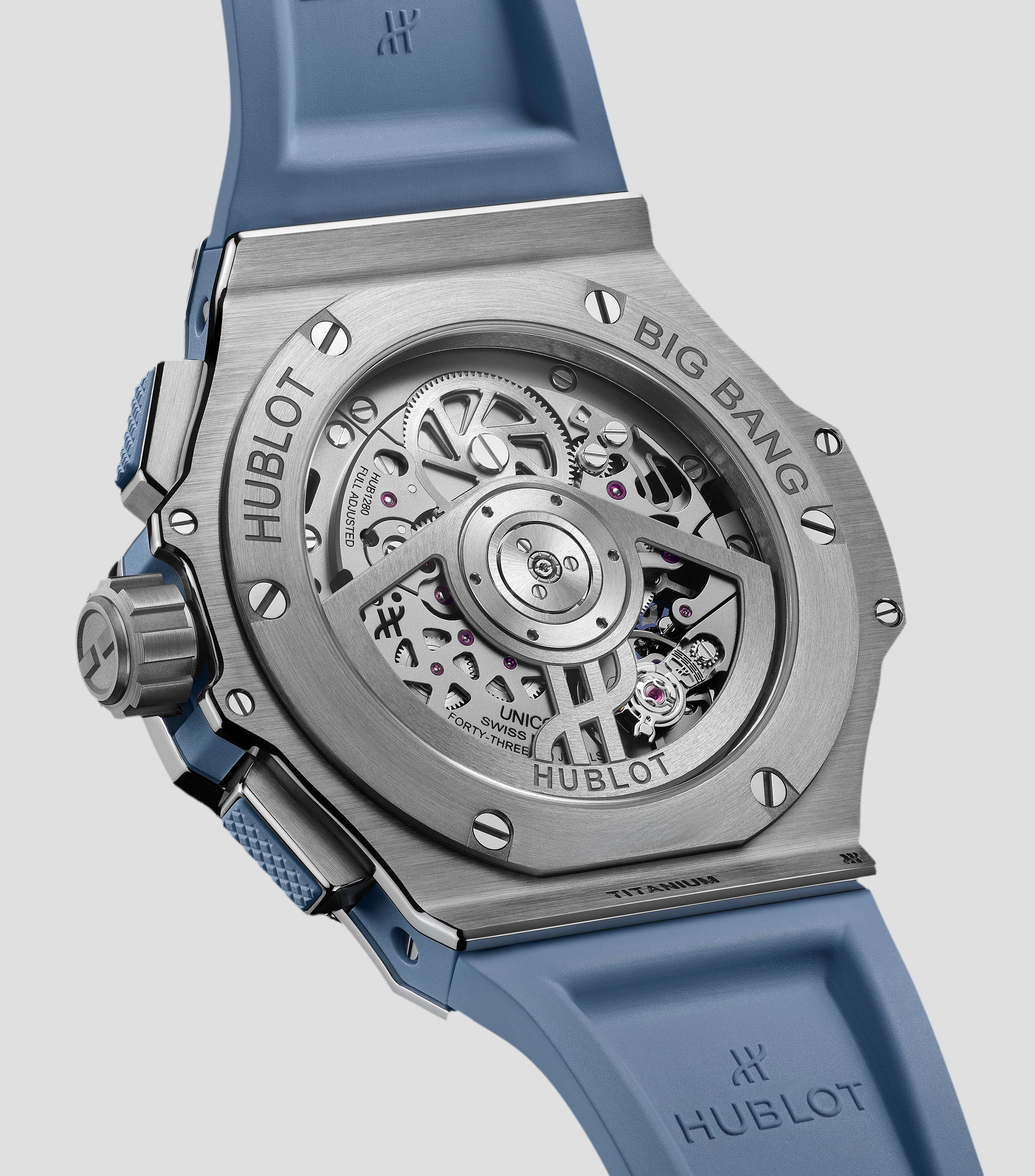 Reloj Unisex Big Bang Original Único titanium Coal Casual Azul