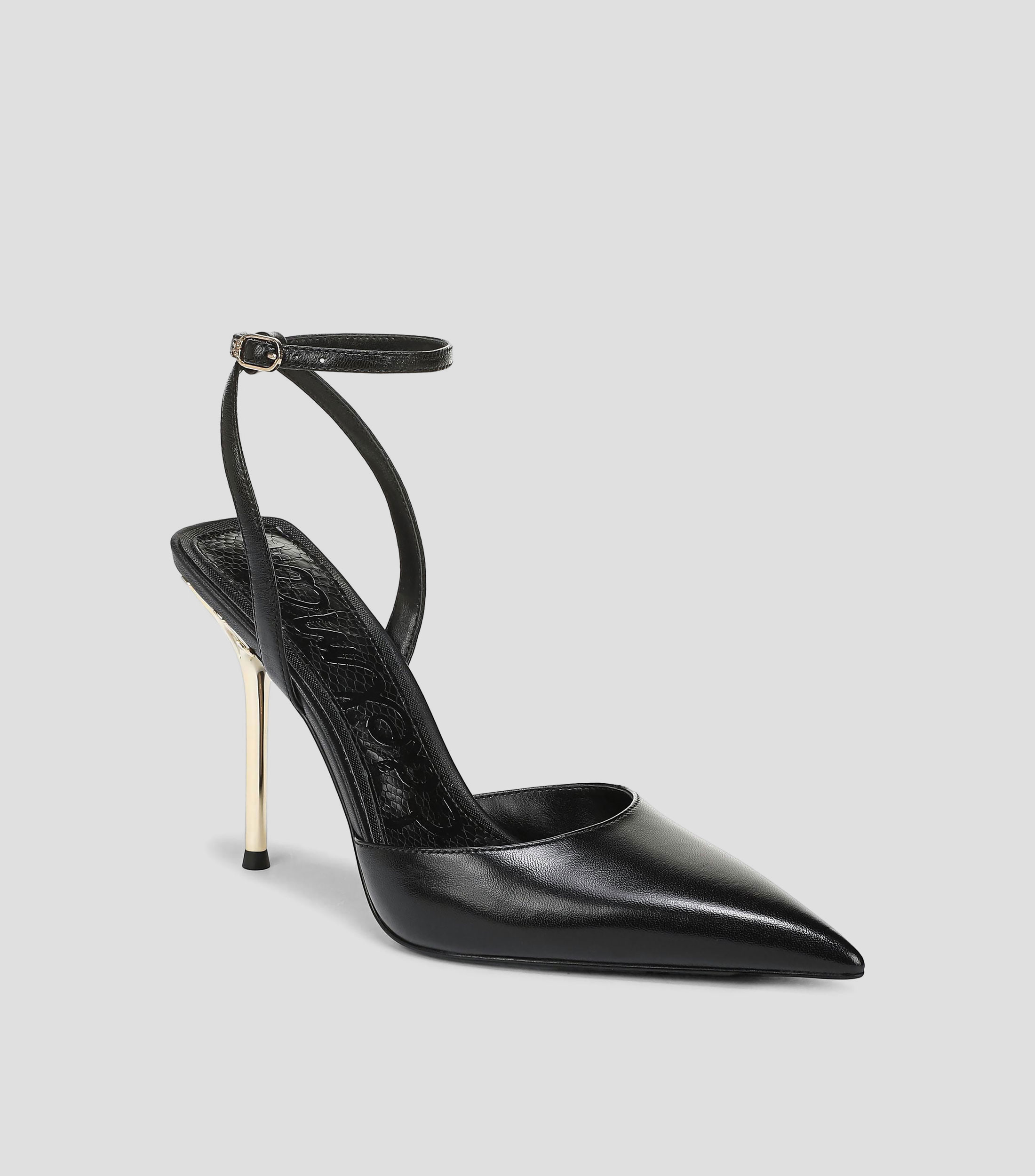 Zapatillas con tacón alto de aguja Mujer