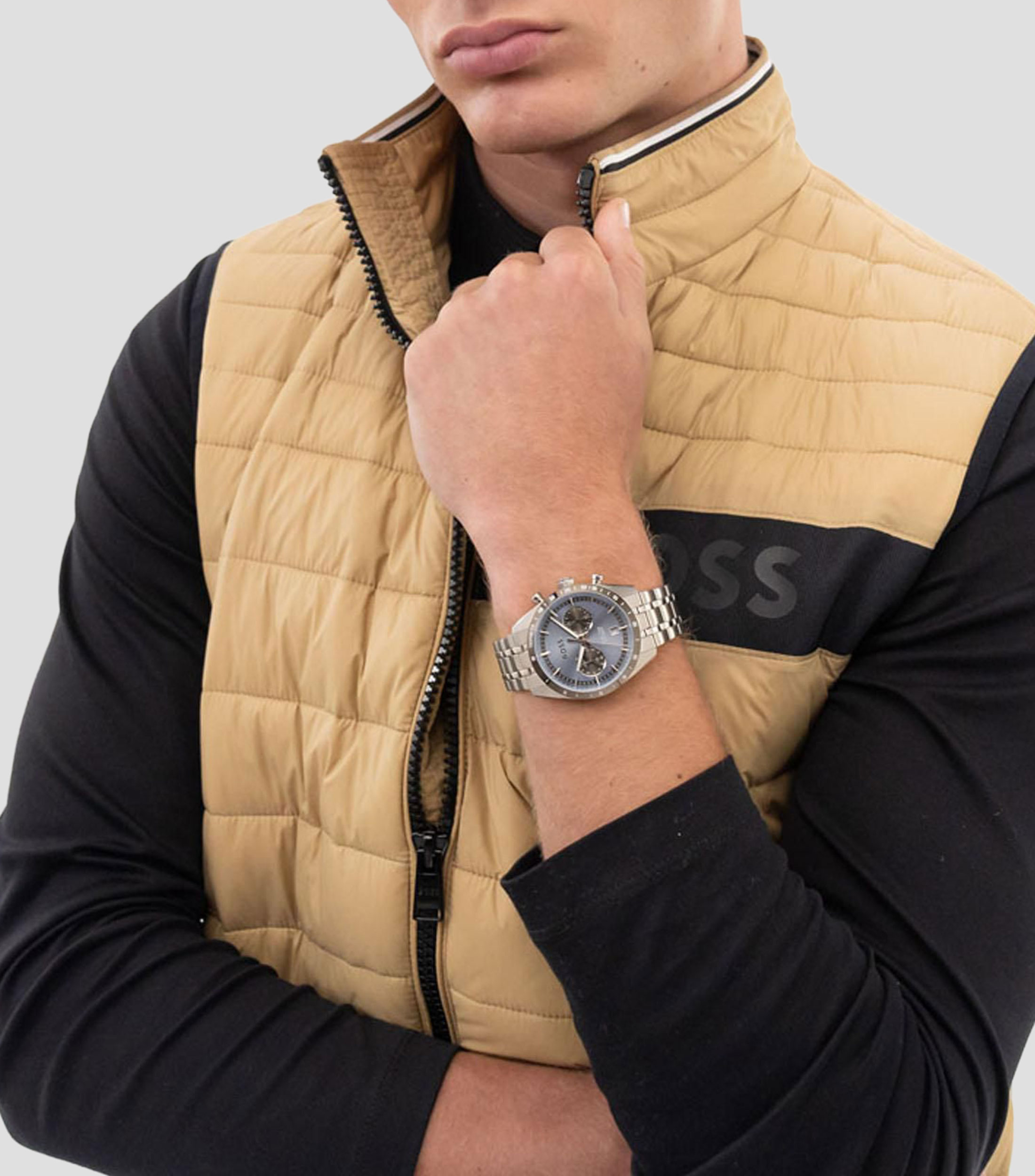 Reloj para Hombre Tourmaster casual plateado, azul