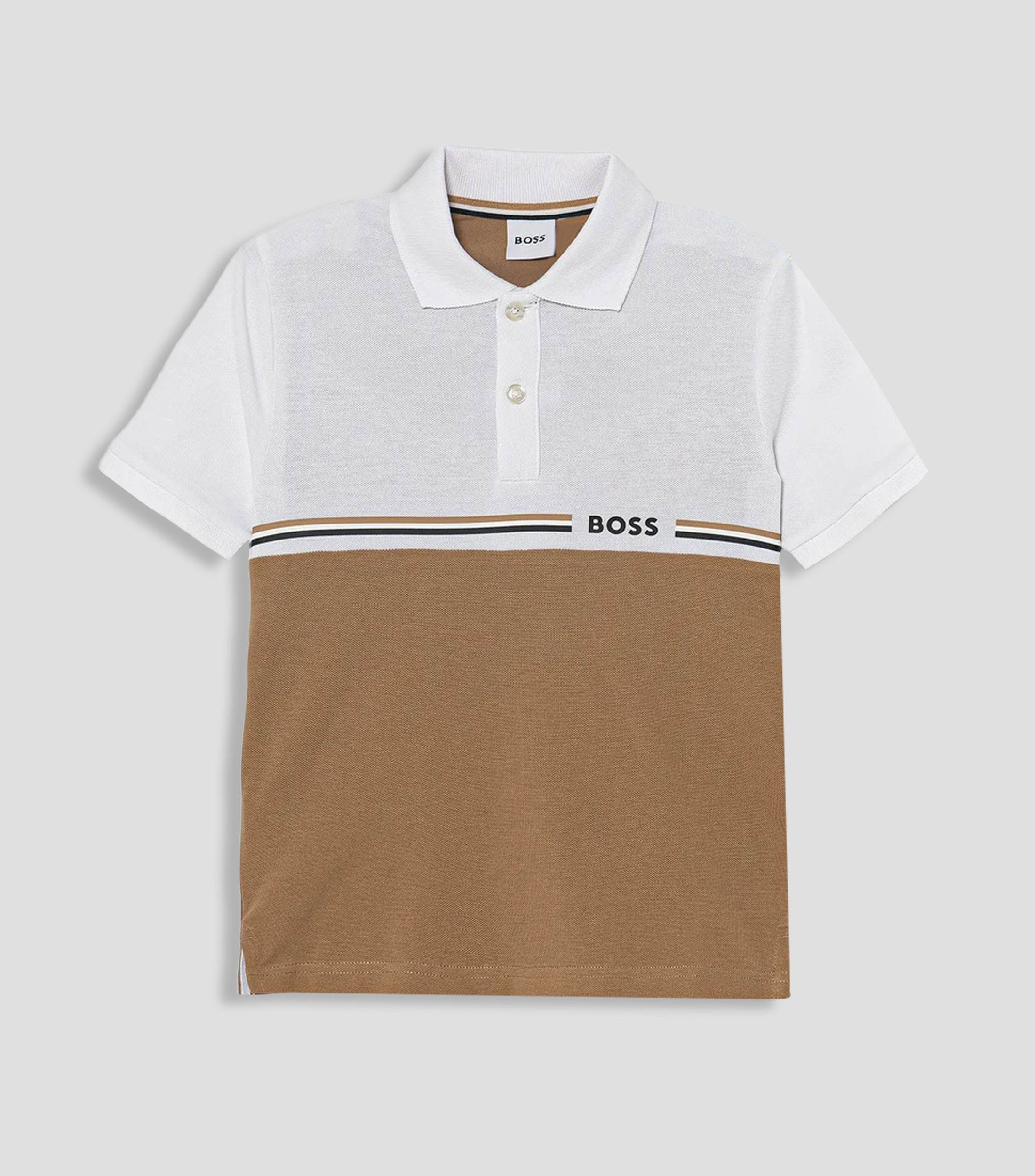 Playera tipo polo manga corta fantasía Niño