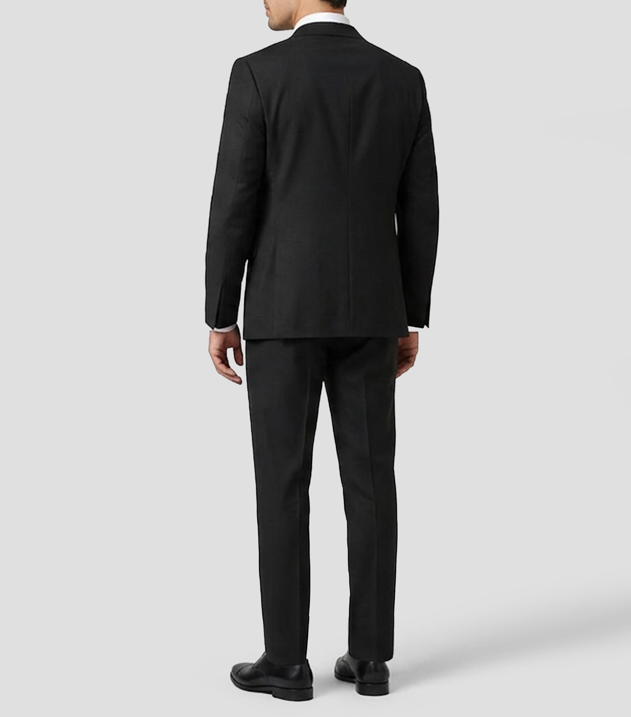 Traje de corte slim liso Hombre