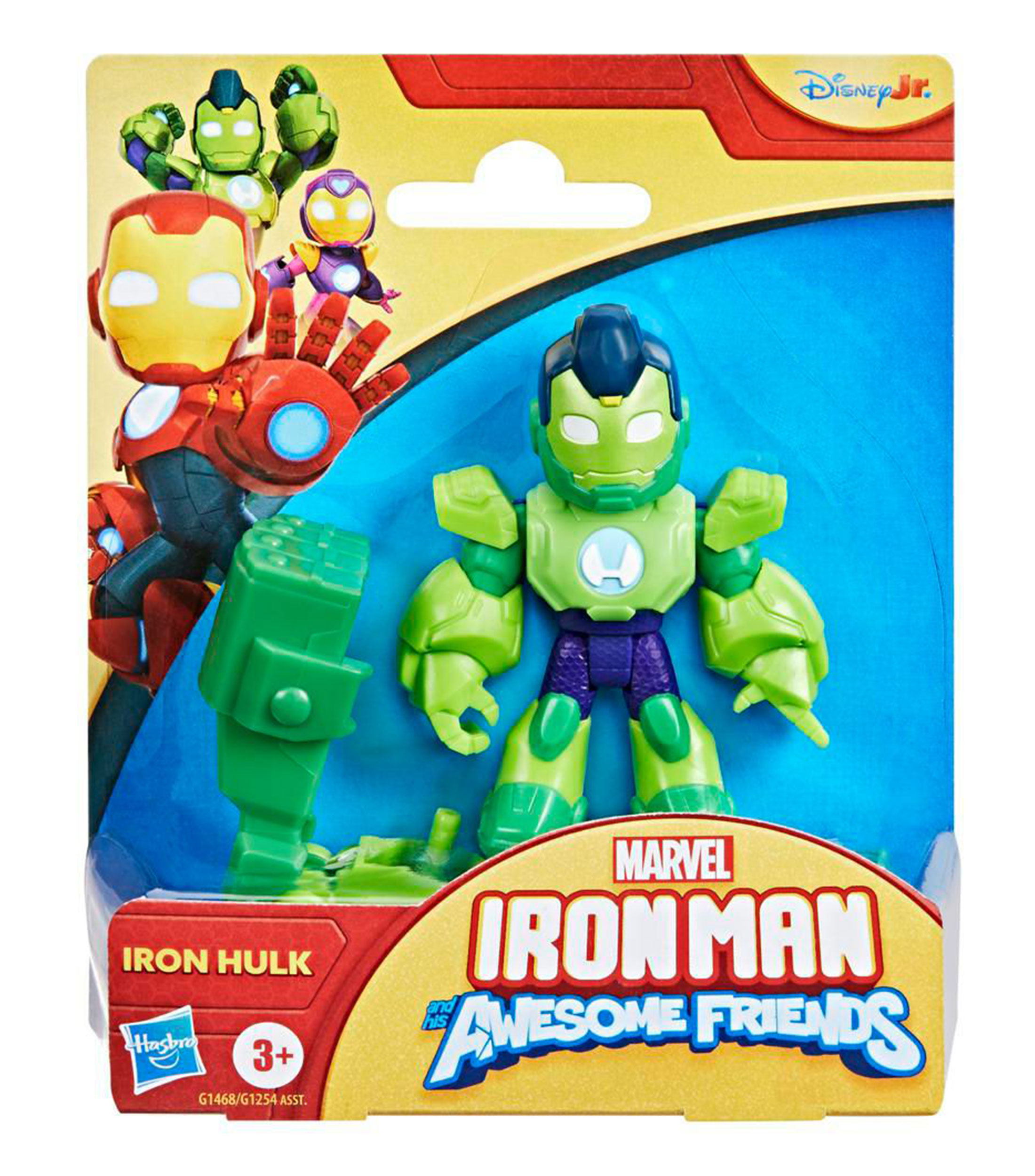 Figura de accion, Marvel Iron Man and his Awesome Friends - Iron Hulk