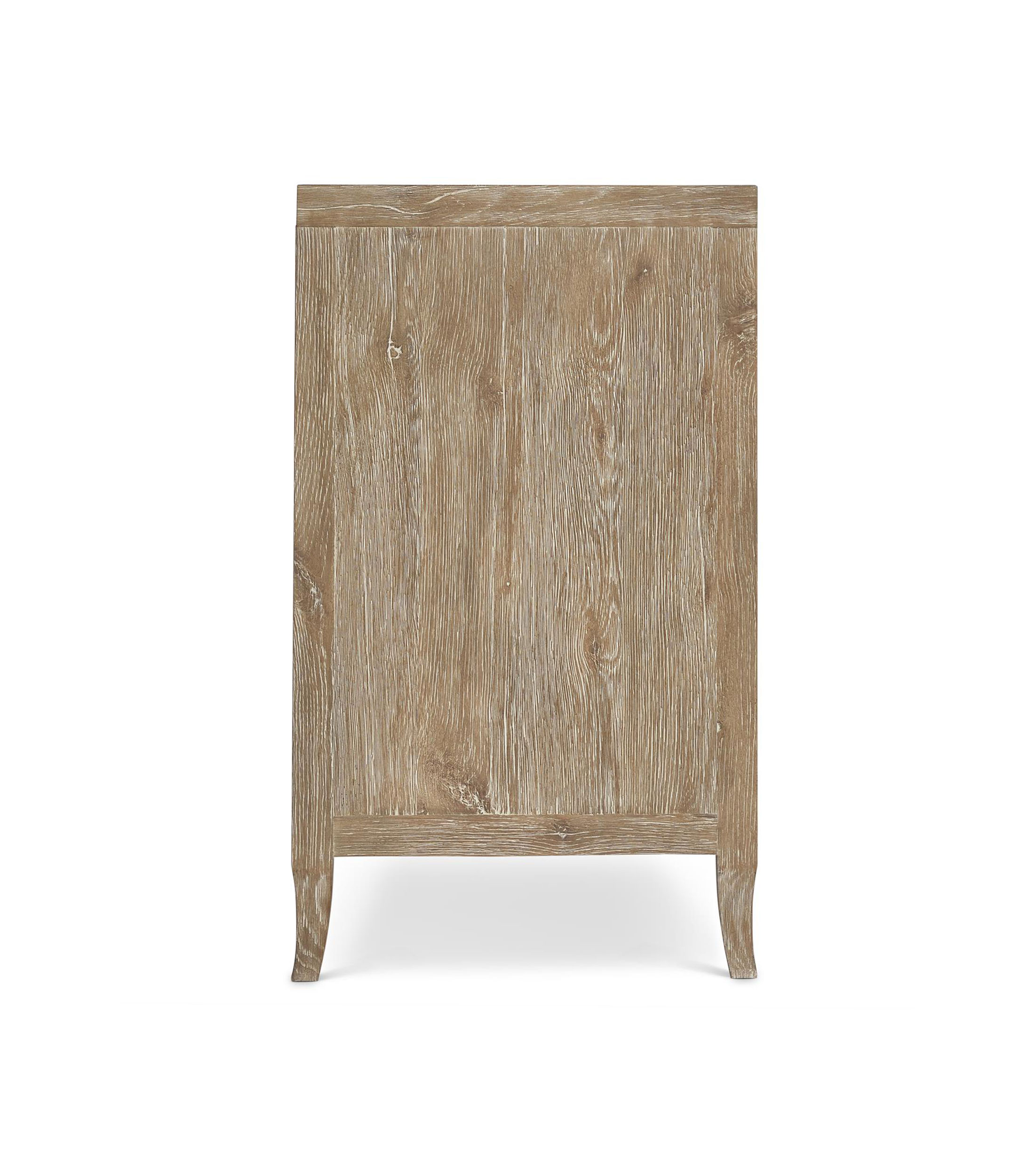Comoda Tribeca en Madera de Roble Blanco