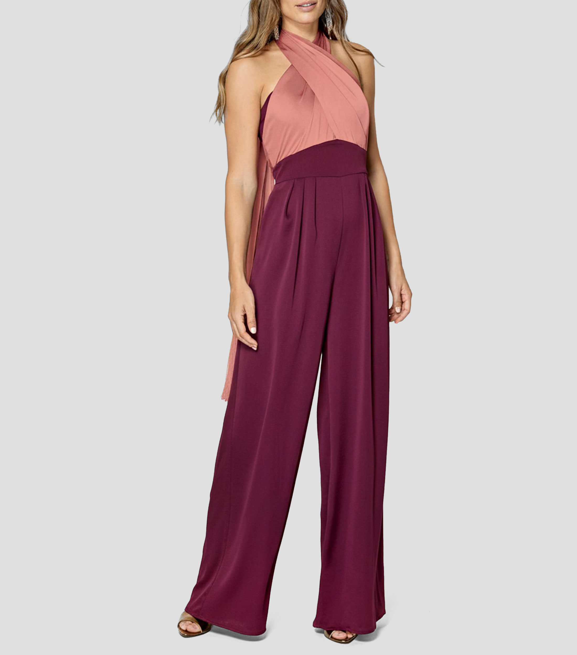 Jumpsuit recto Mujer