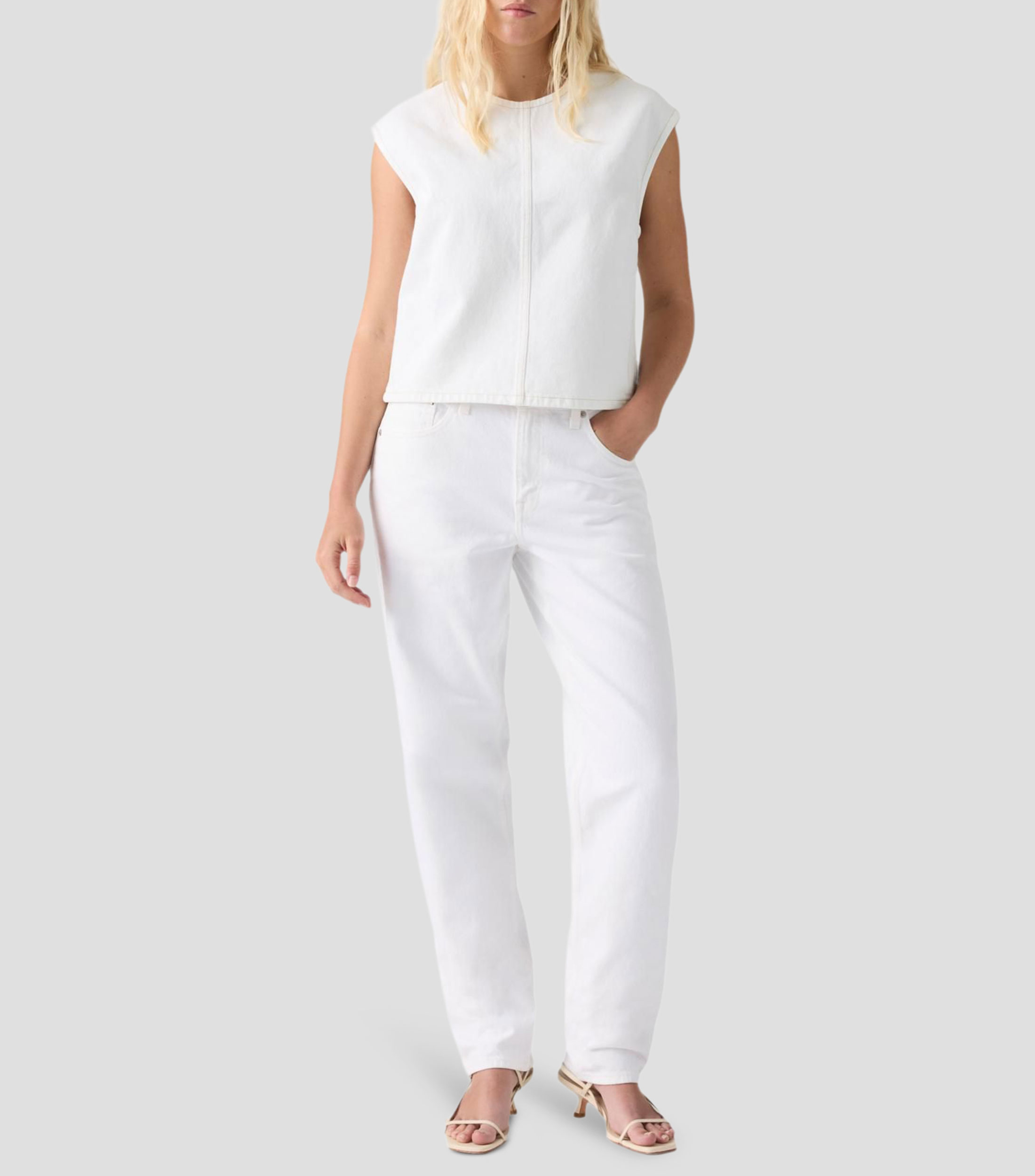 Jeans Amplio Mujer