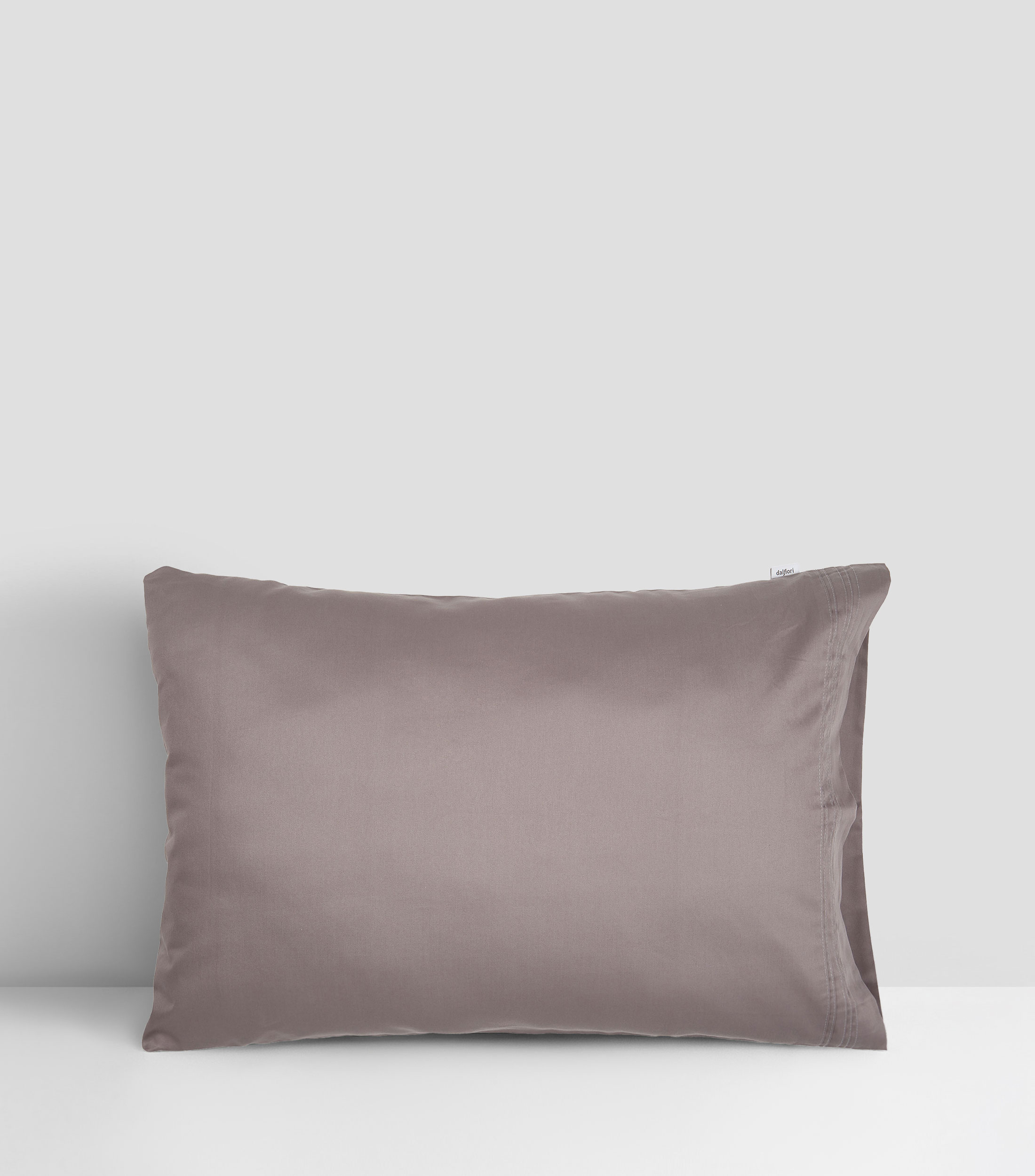 Funda para Almohada Estándar en Algodón Gris Oxford