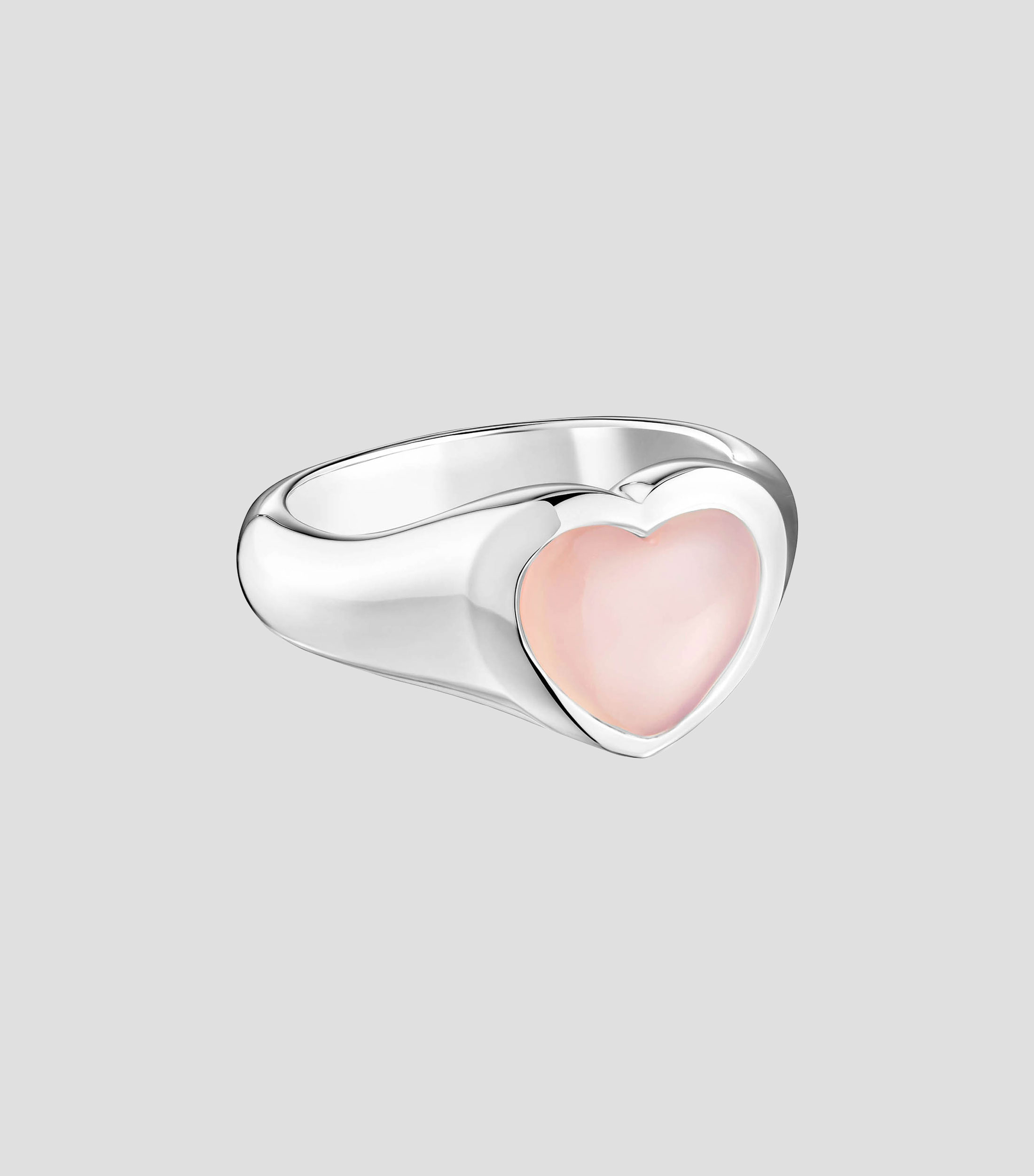 Anillo en plata .925 Bold Motif con calcedonia Mujer