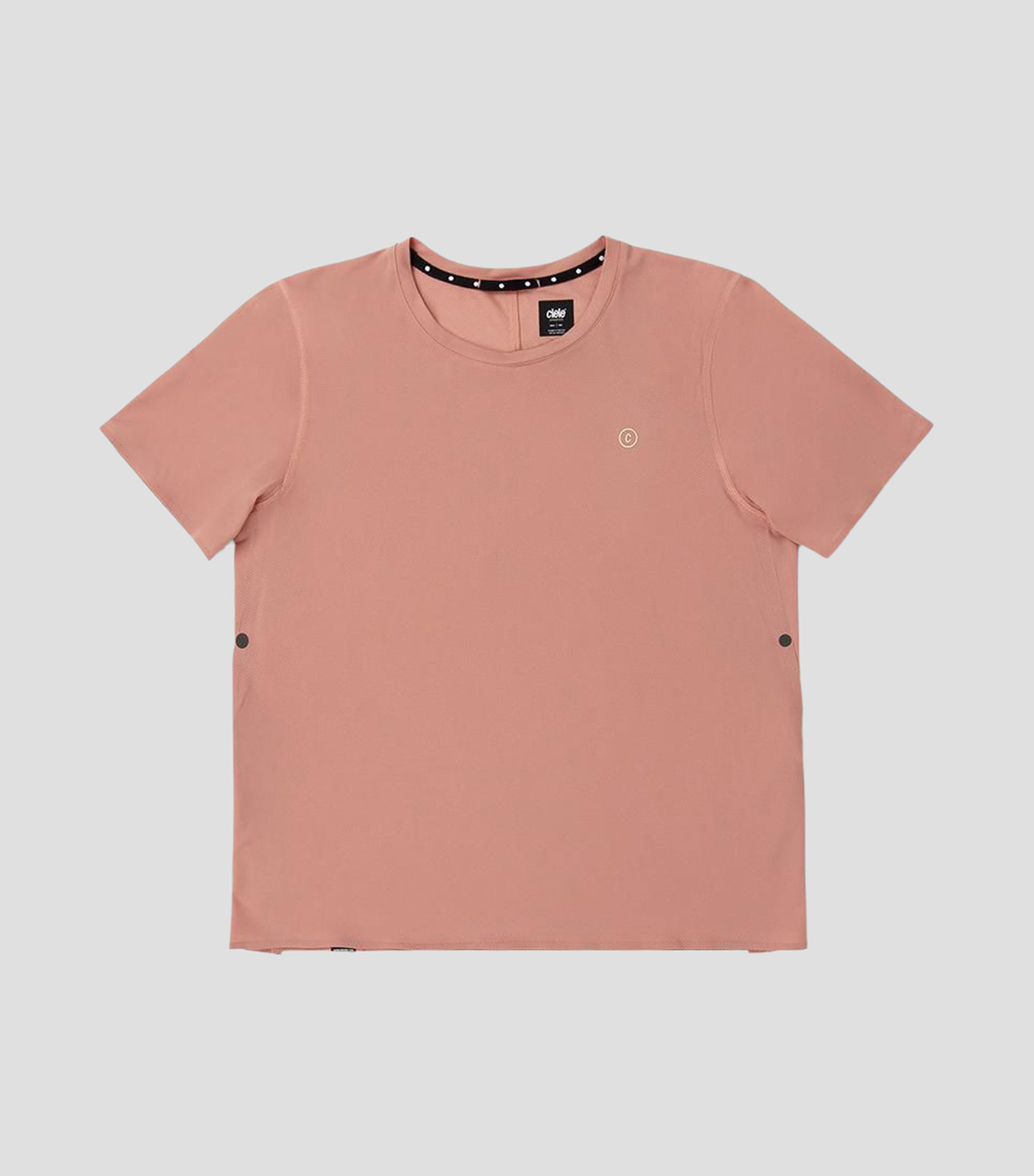 Playera Deportiva para correr cuello redondo manga corta liso Mujer