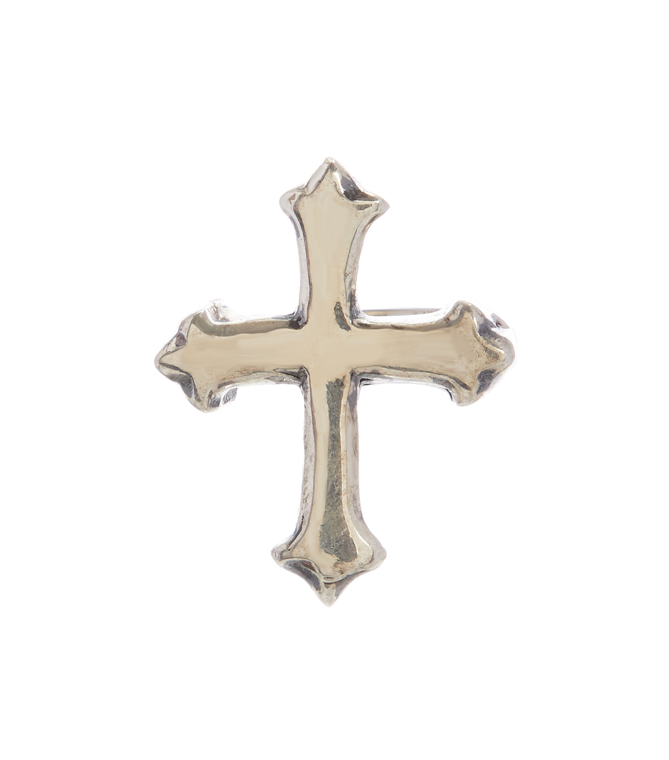 Anillo Single Cross en plata .925 Hombre