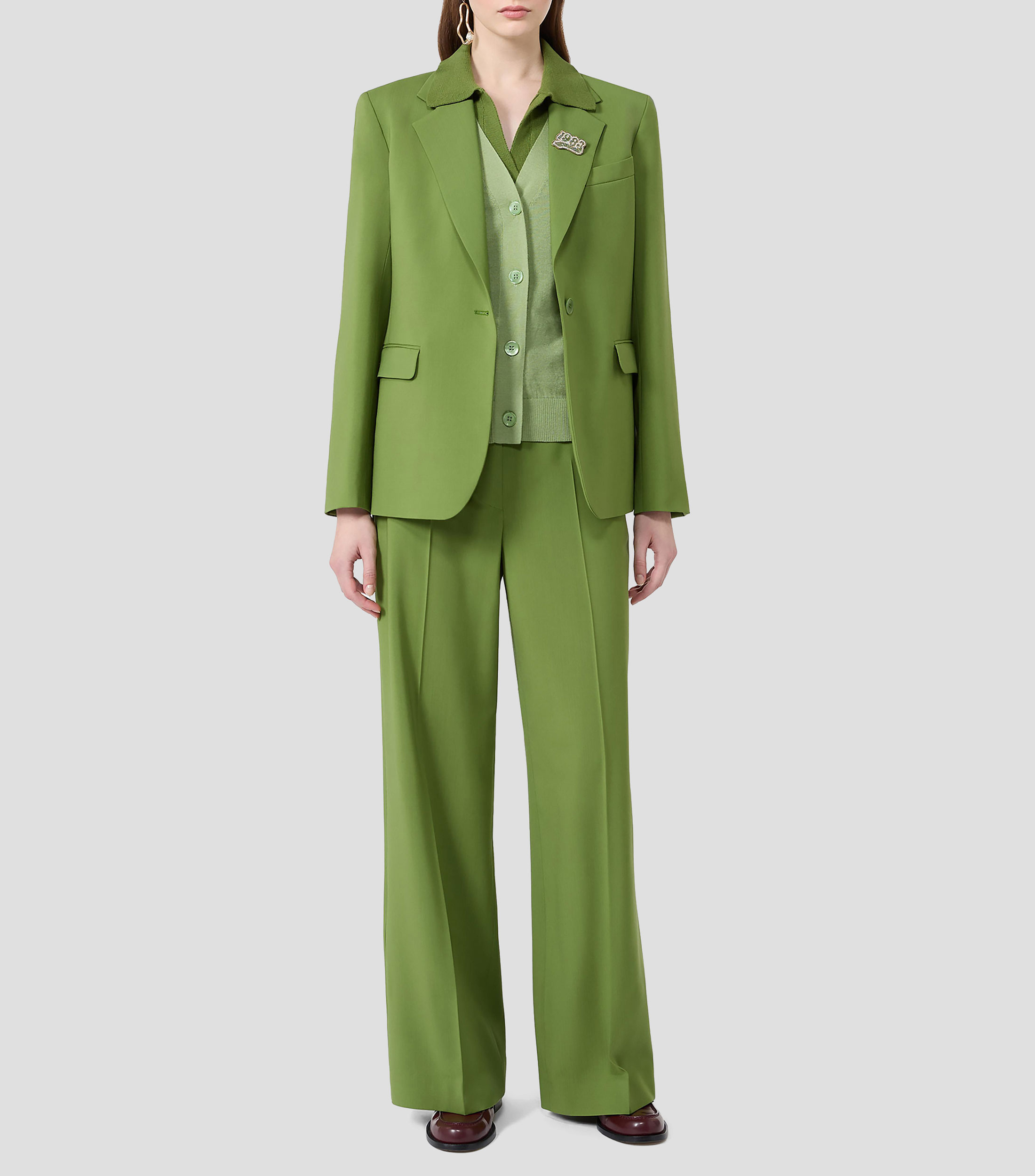 Blazer liso Mujer