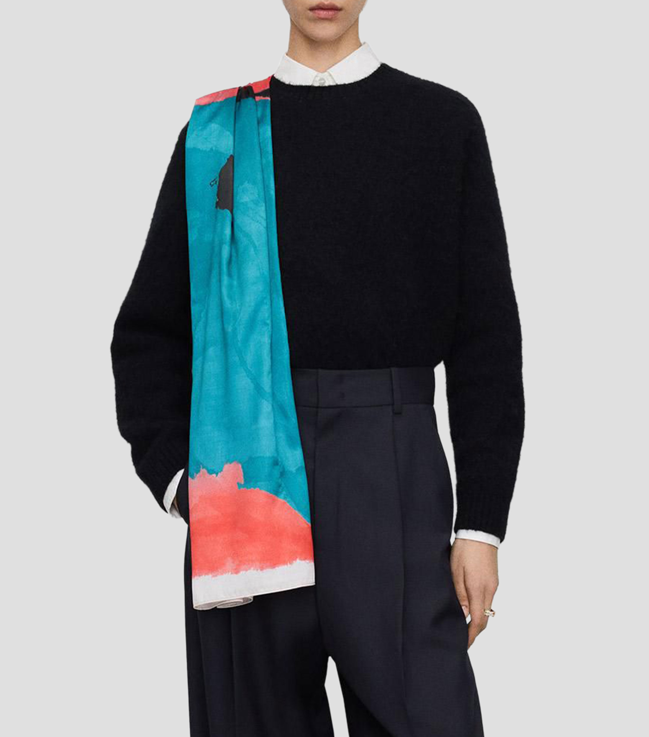 Chal estampado Mujer
