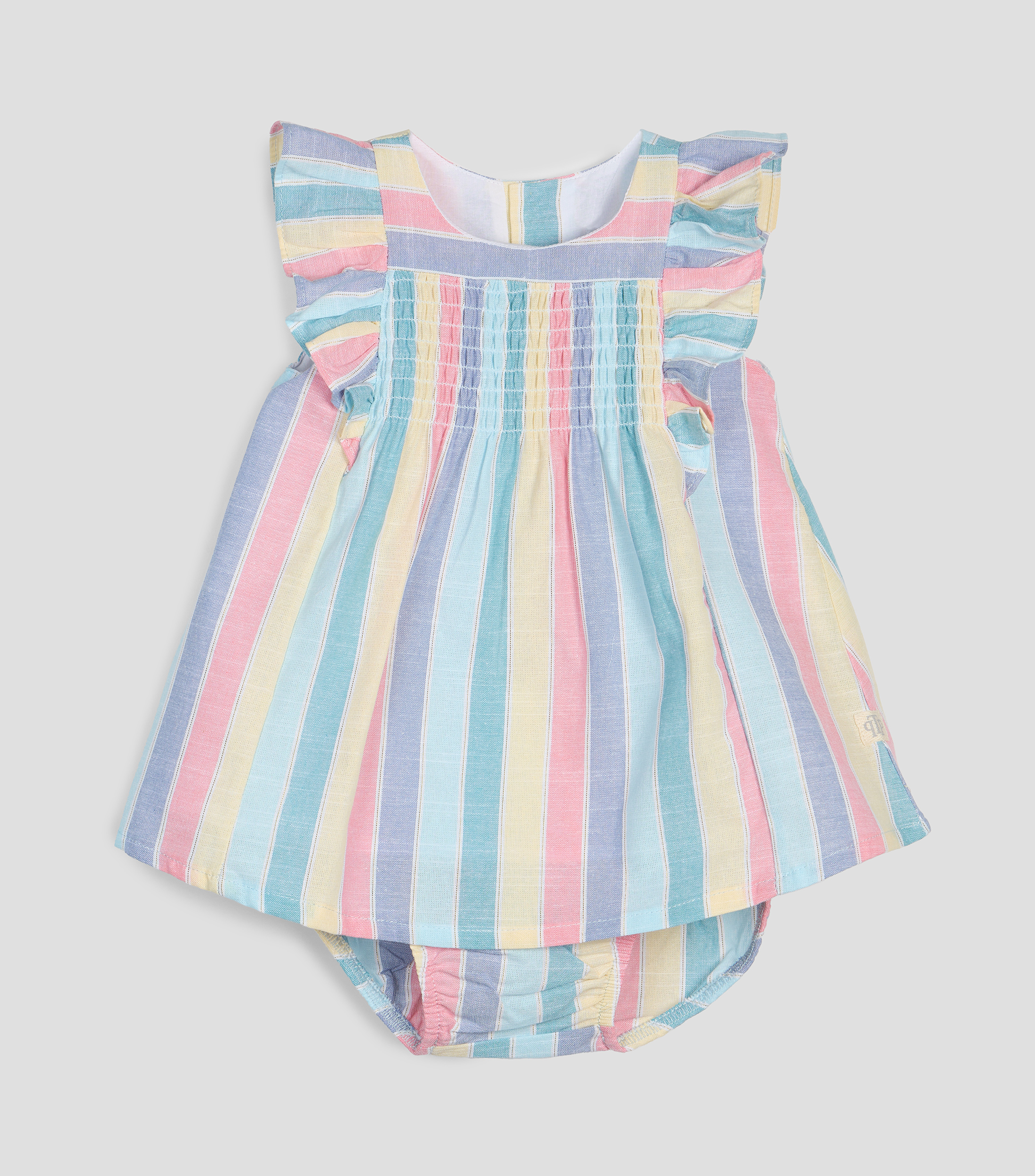 Vestido rayas Bebé