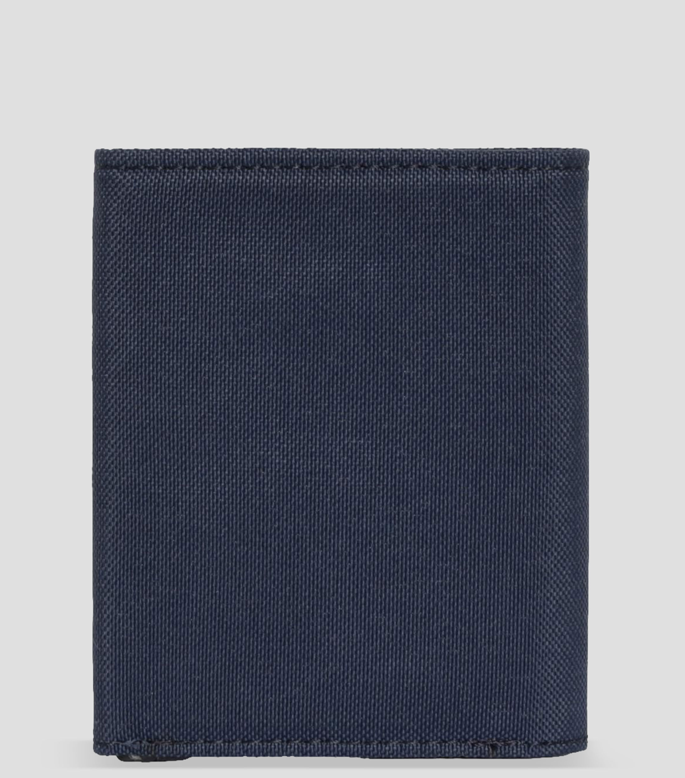 Cartera trifold lisa Hombre