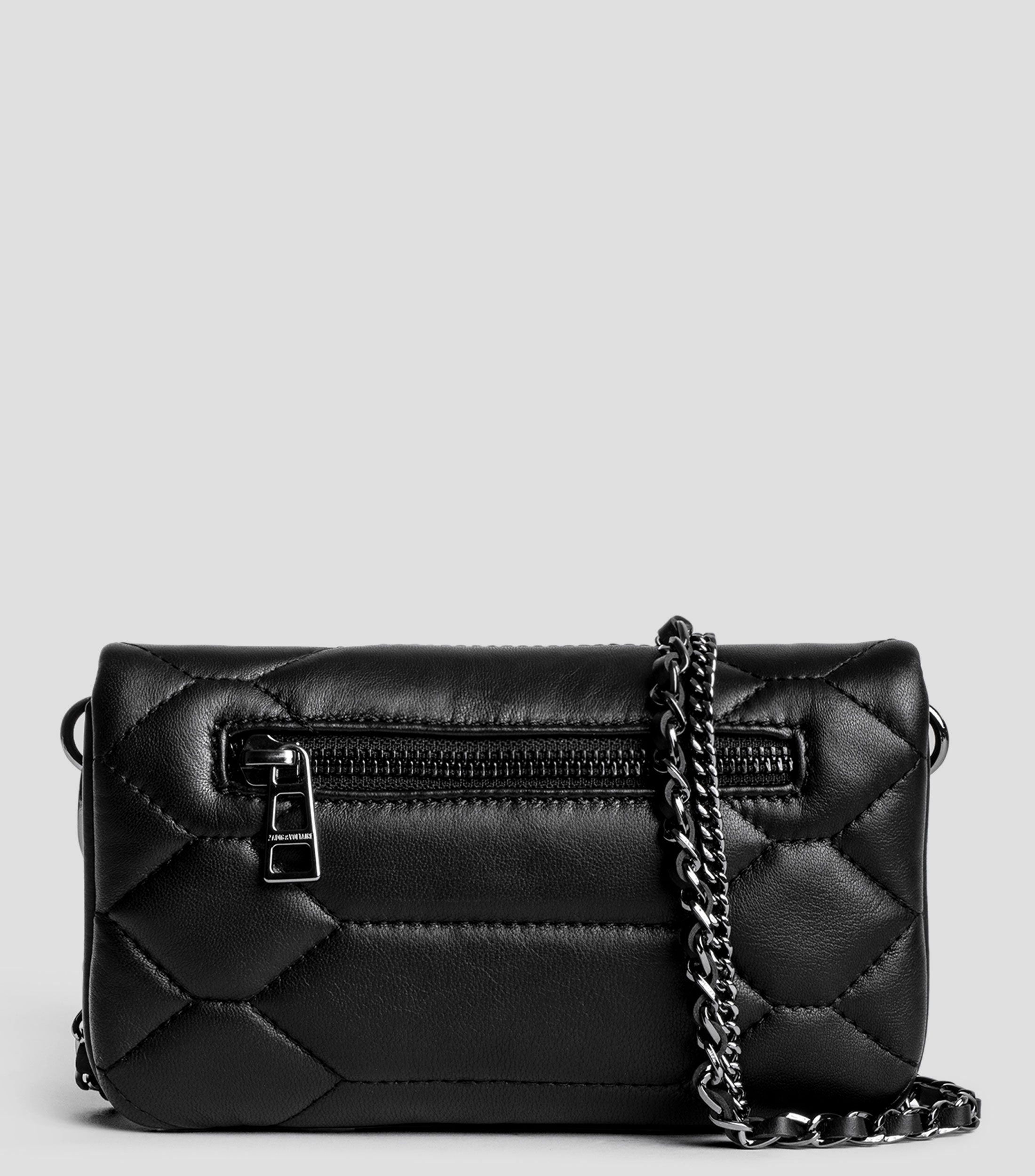 Bolsa crossbody Rock Nano XL en piel capitonada Mujer