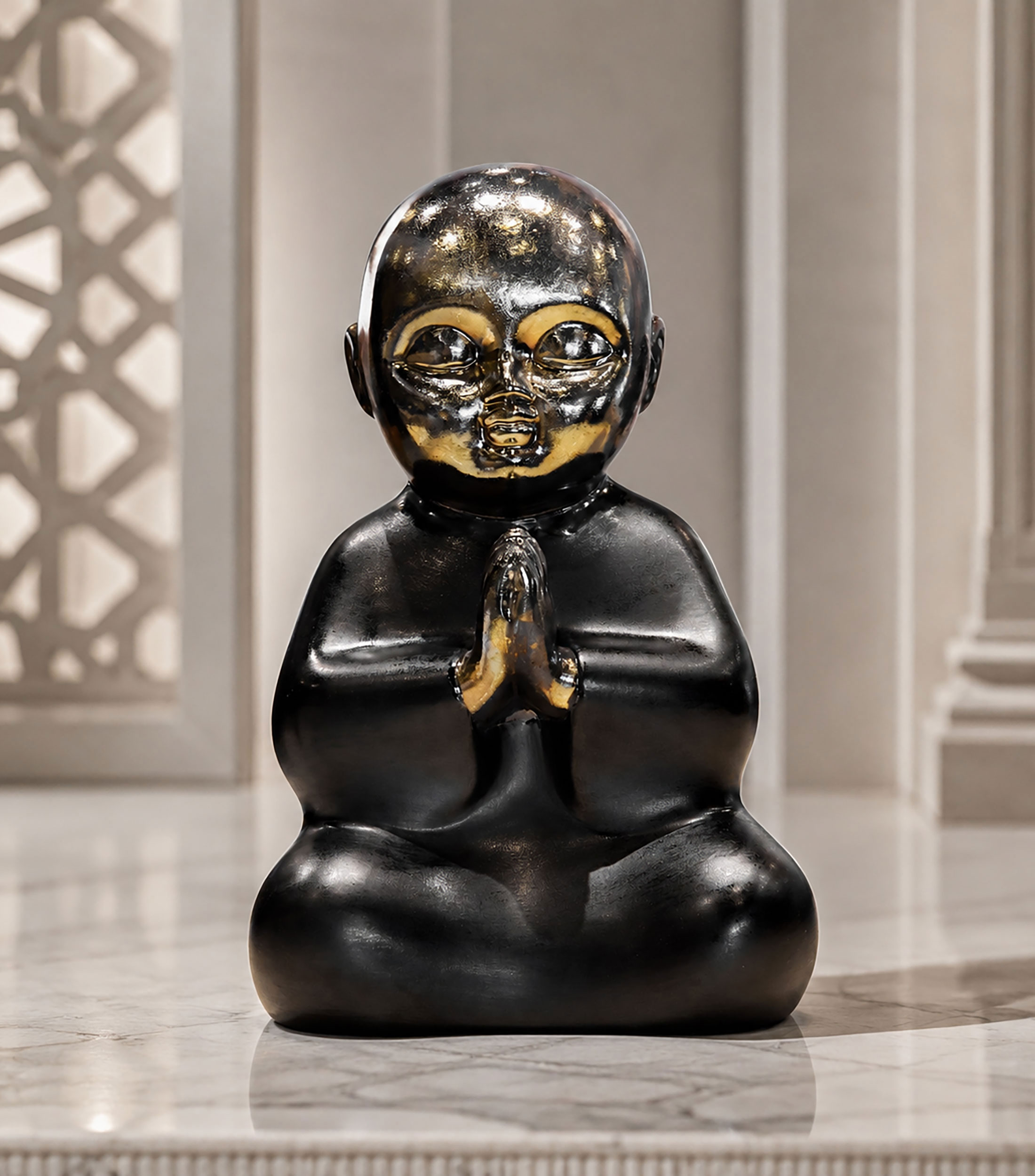 Figura decorativa Baby Buda Raku