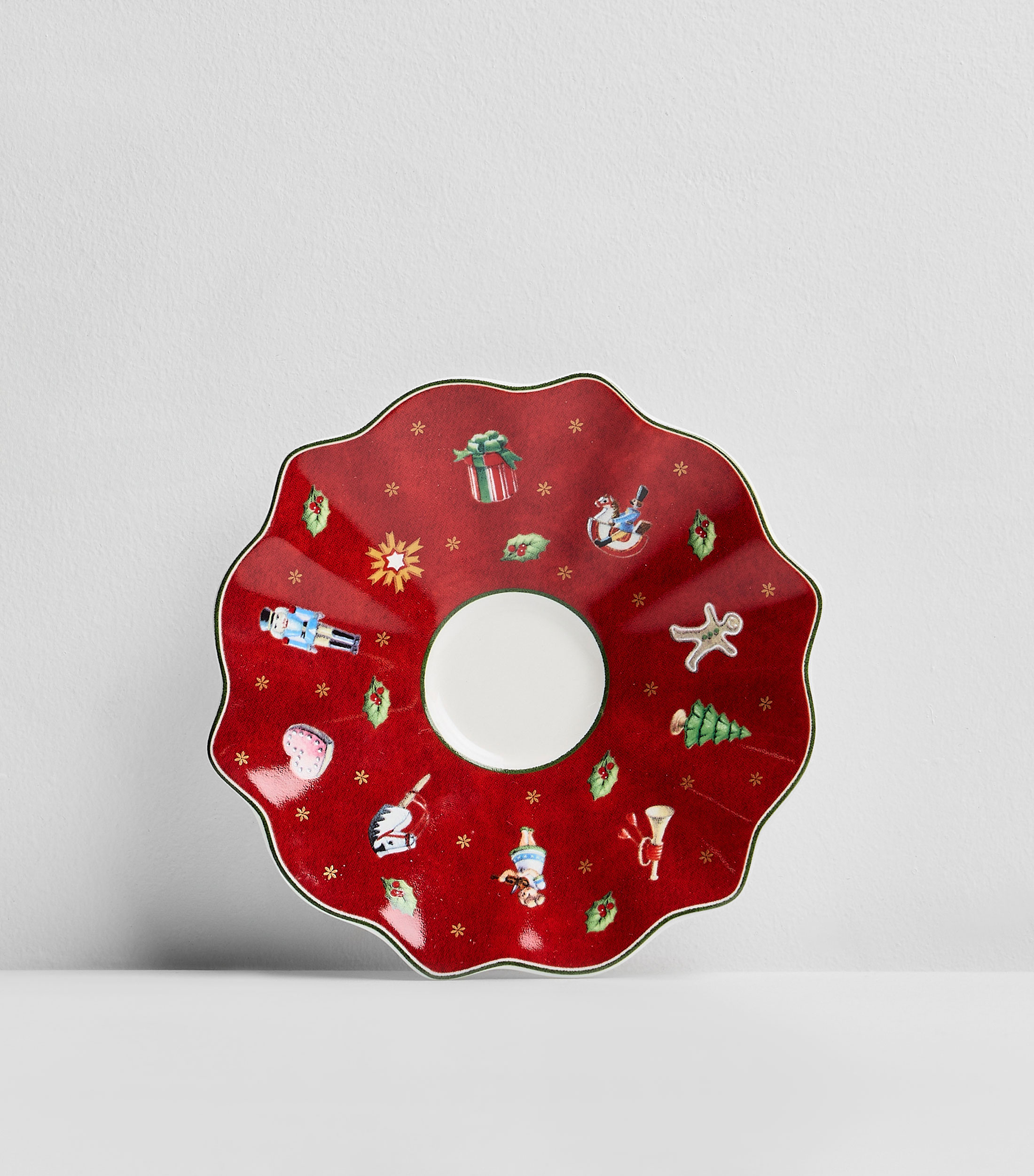 Plato para taza Navideño