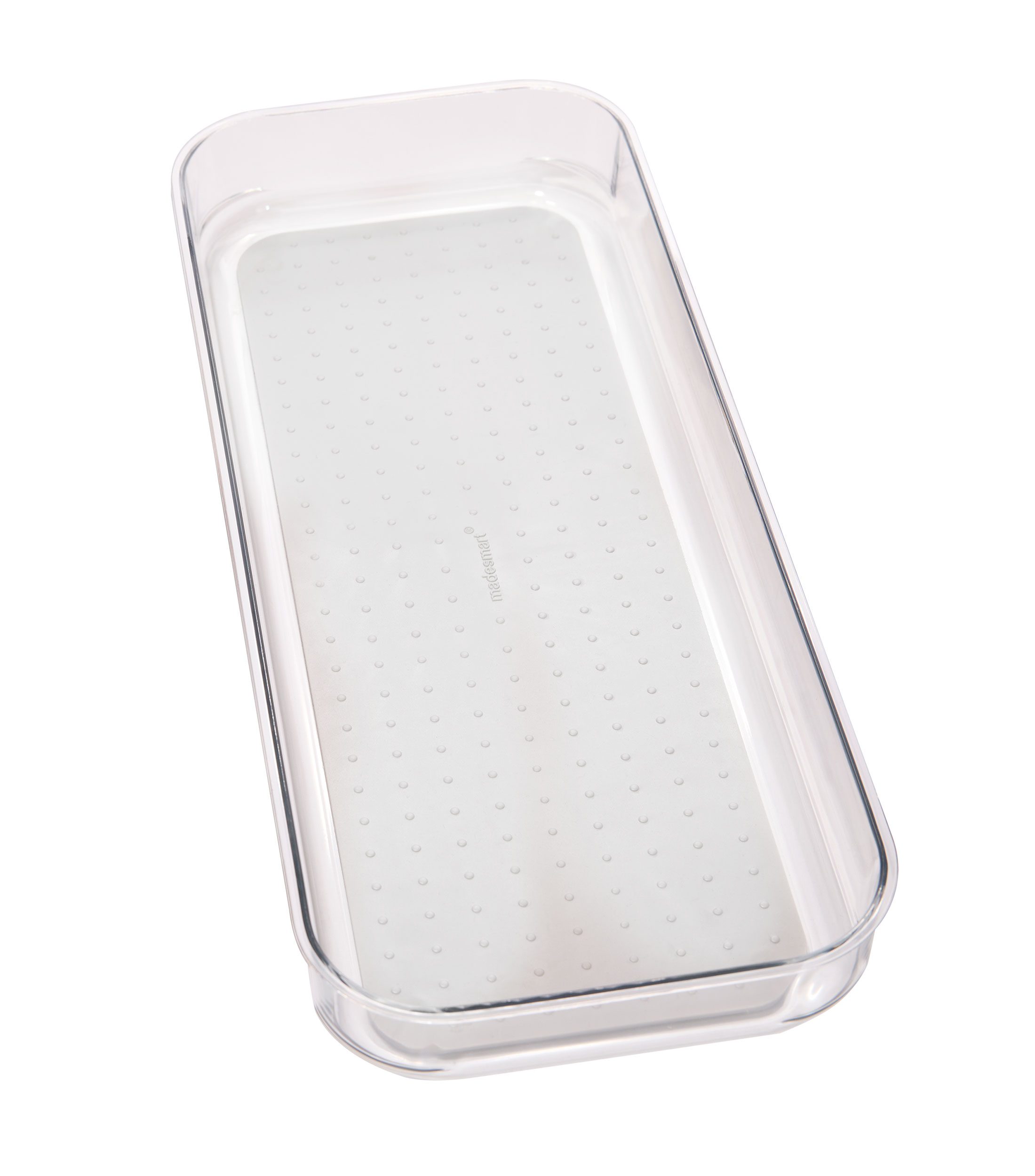 Organizador con agarre suave transparente