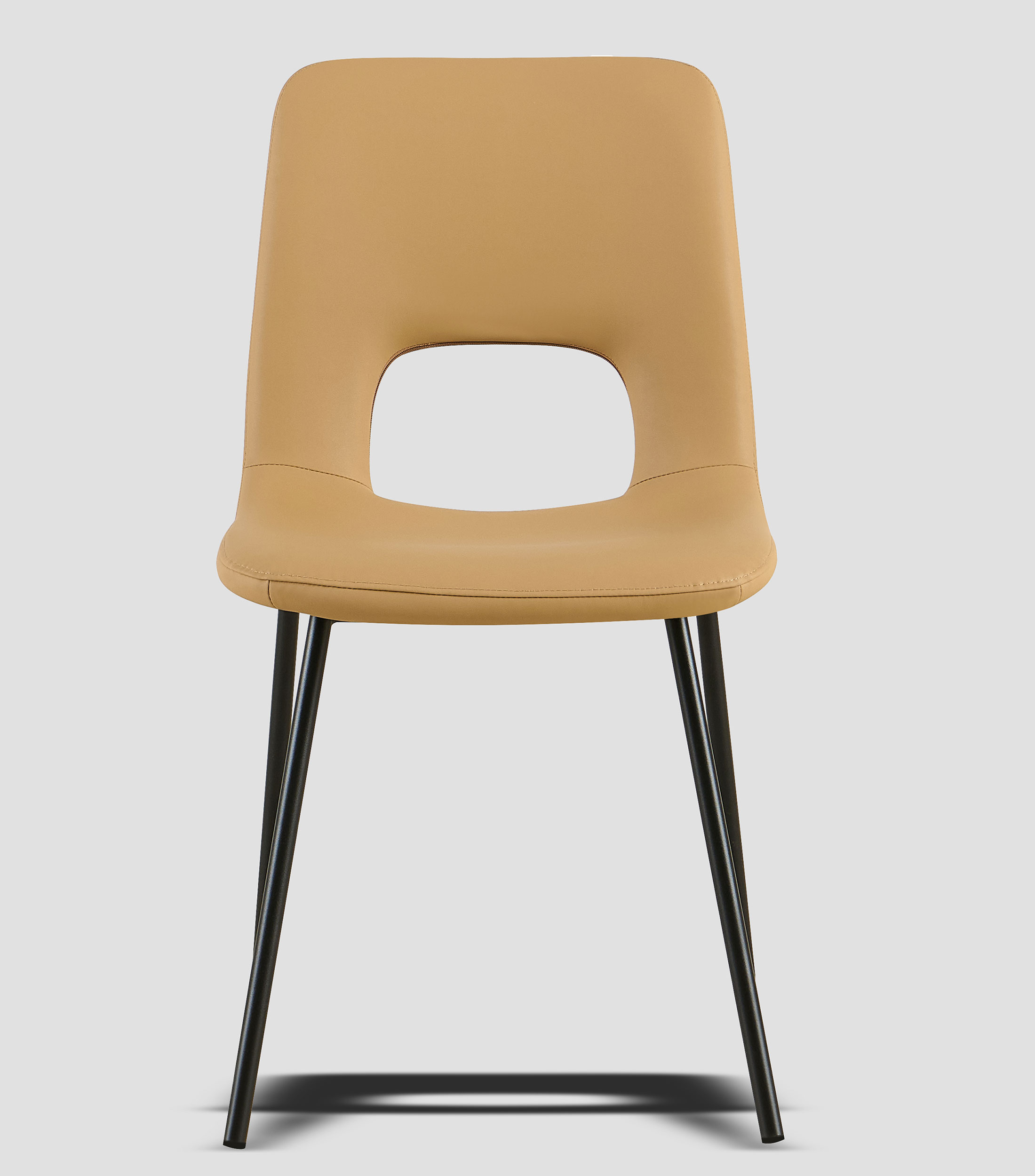 Silla para comedor, color beige