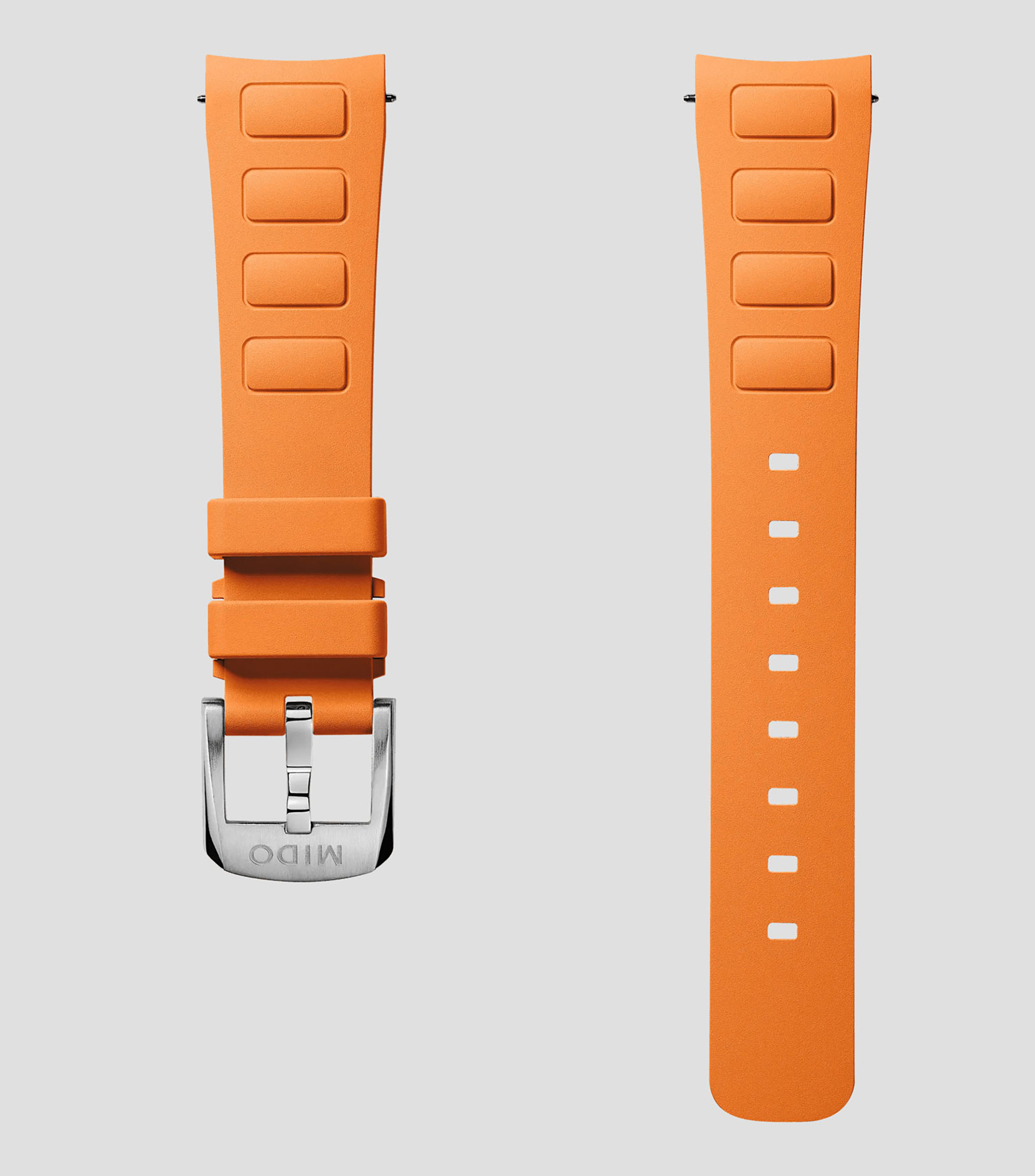 Correa para reloj Multifort TV 35 18 mm, naranja