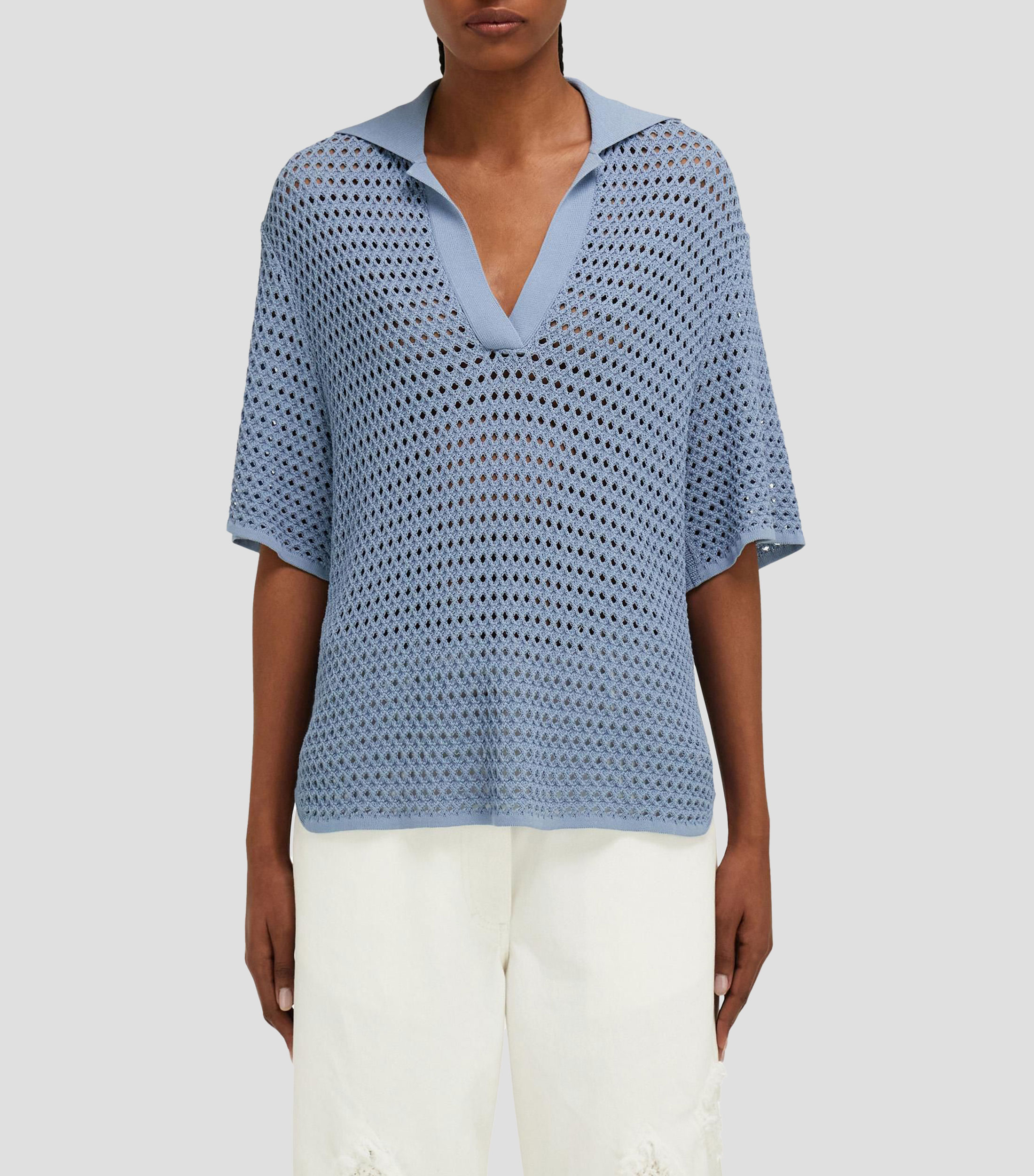 Playera tipo polo Mujer