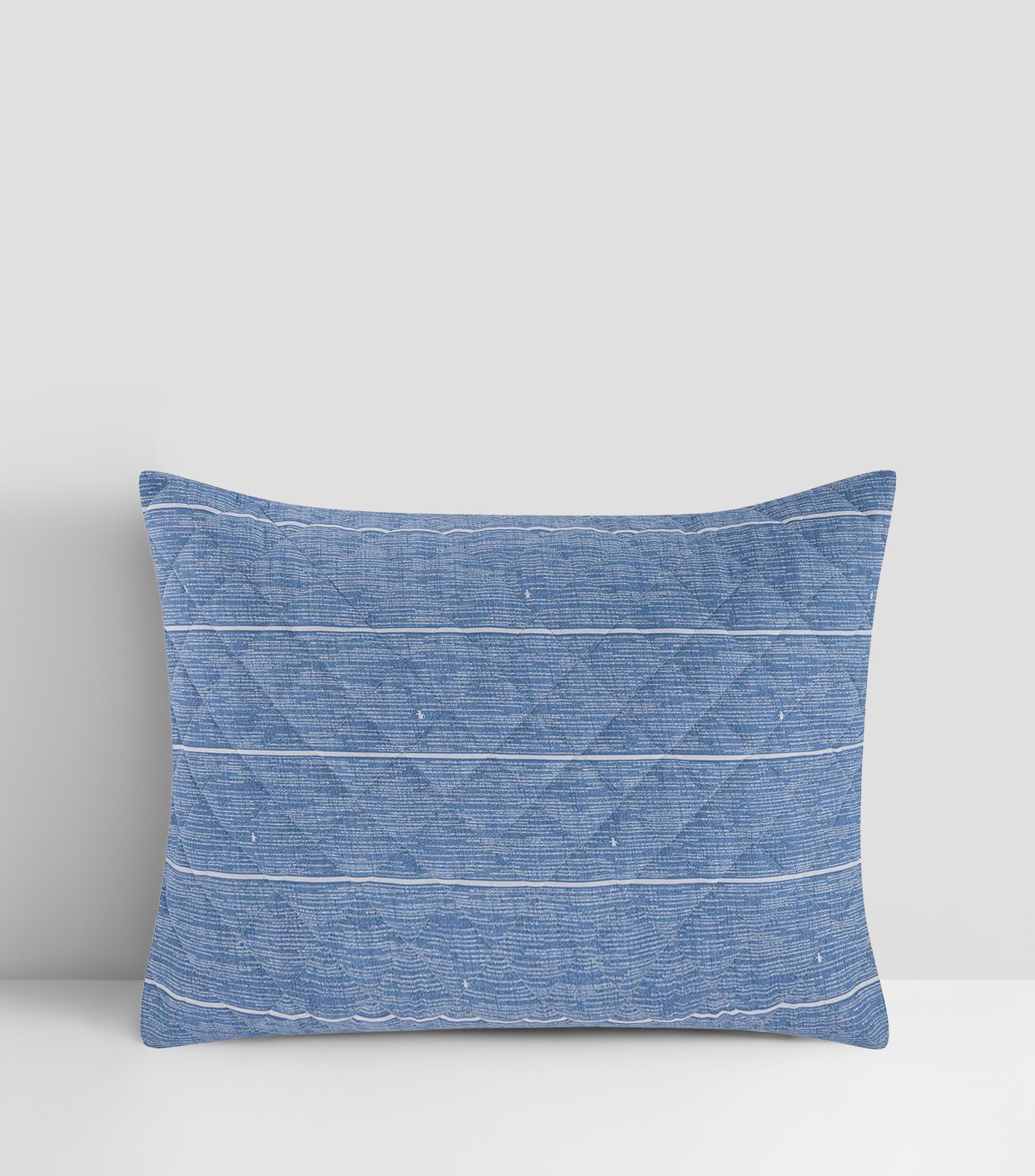 Juego de colcha matrimonial/queen size Hudson azul