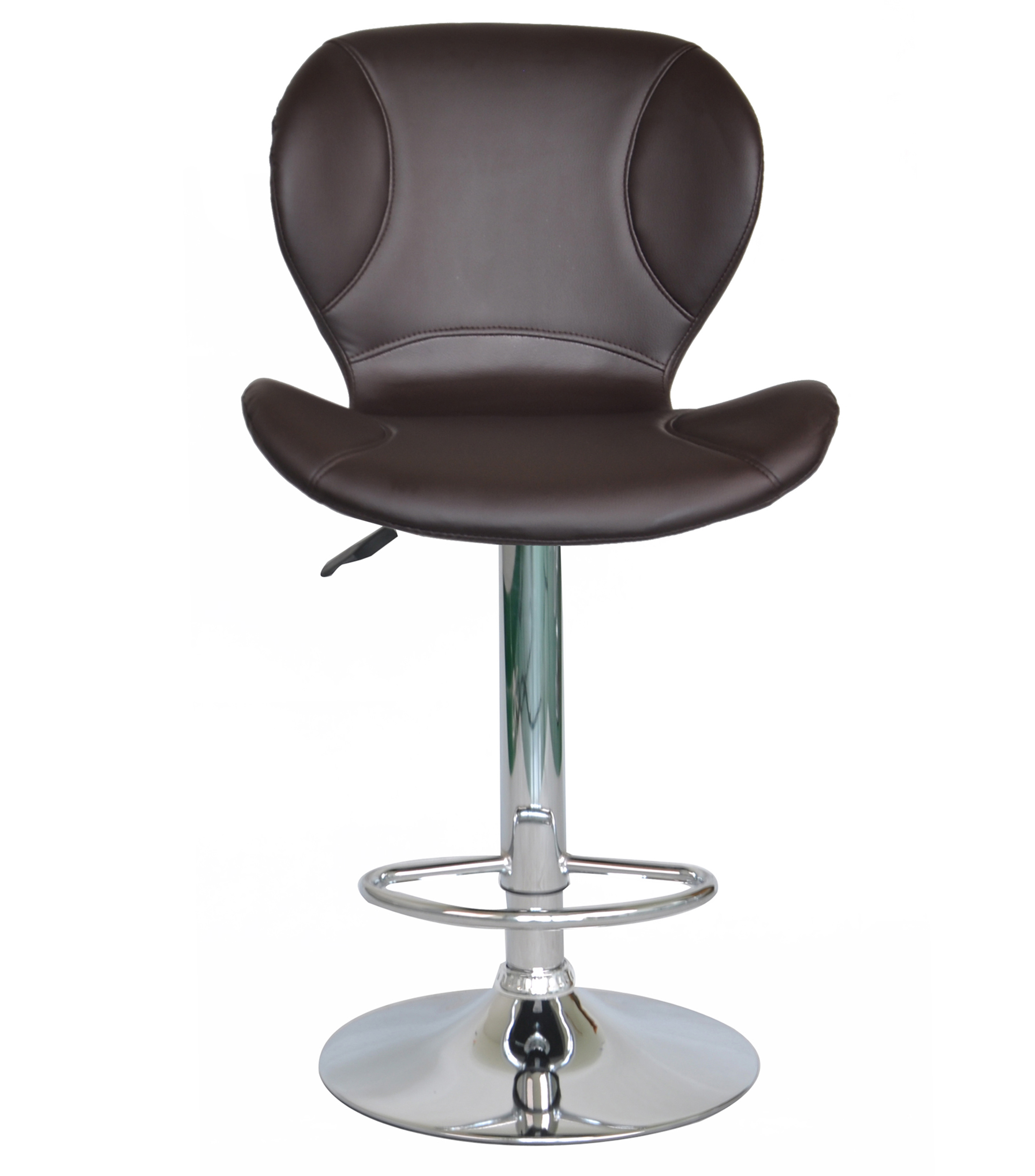 Anji Guotai Furniture Banco para Bar en acero, color chocolate El