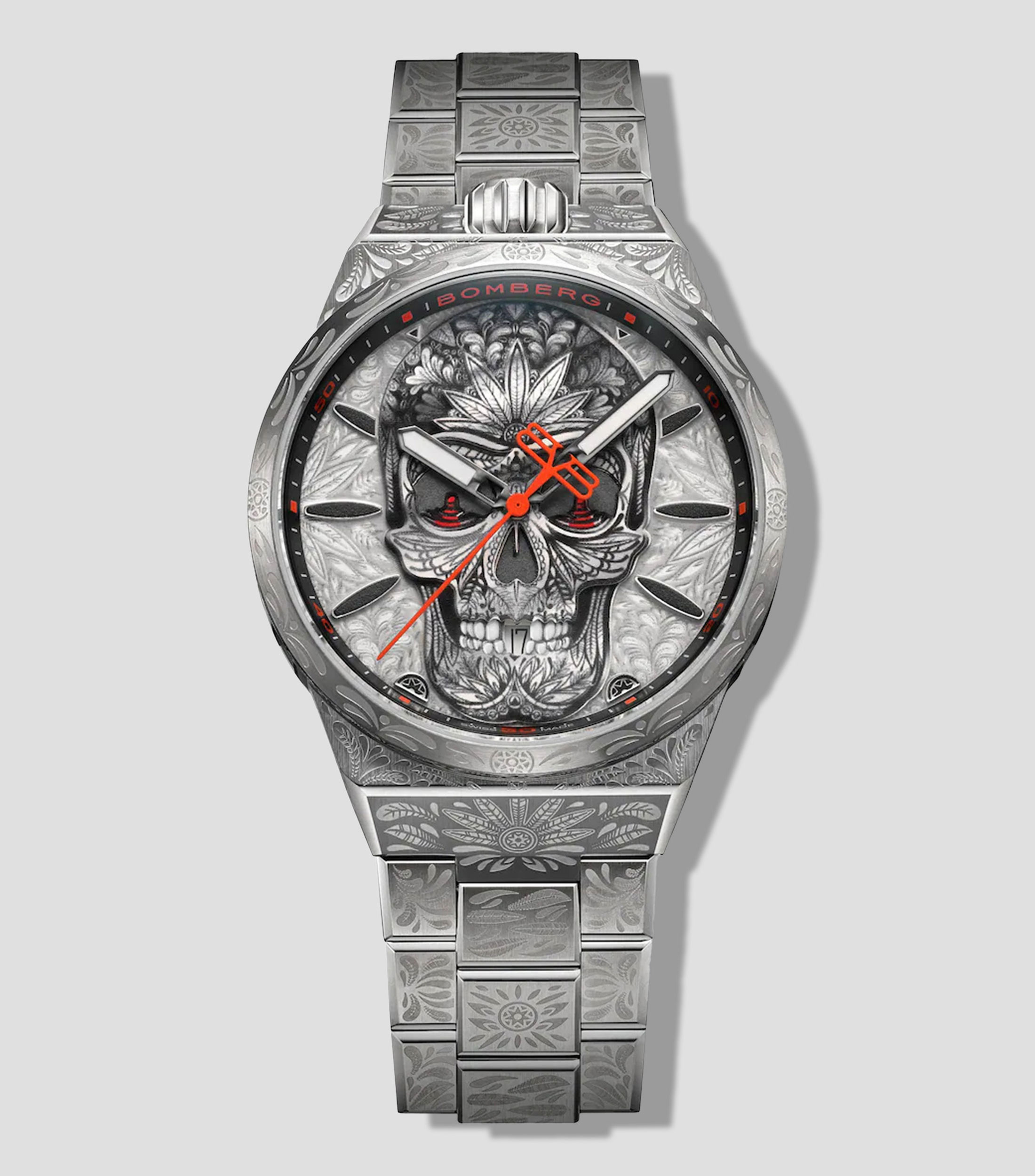 Reloj para Hombre Bolt 60 Neo Tattooed Skull plateado