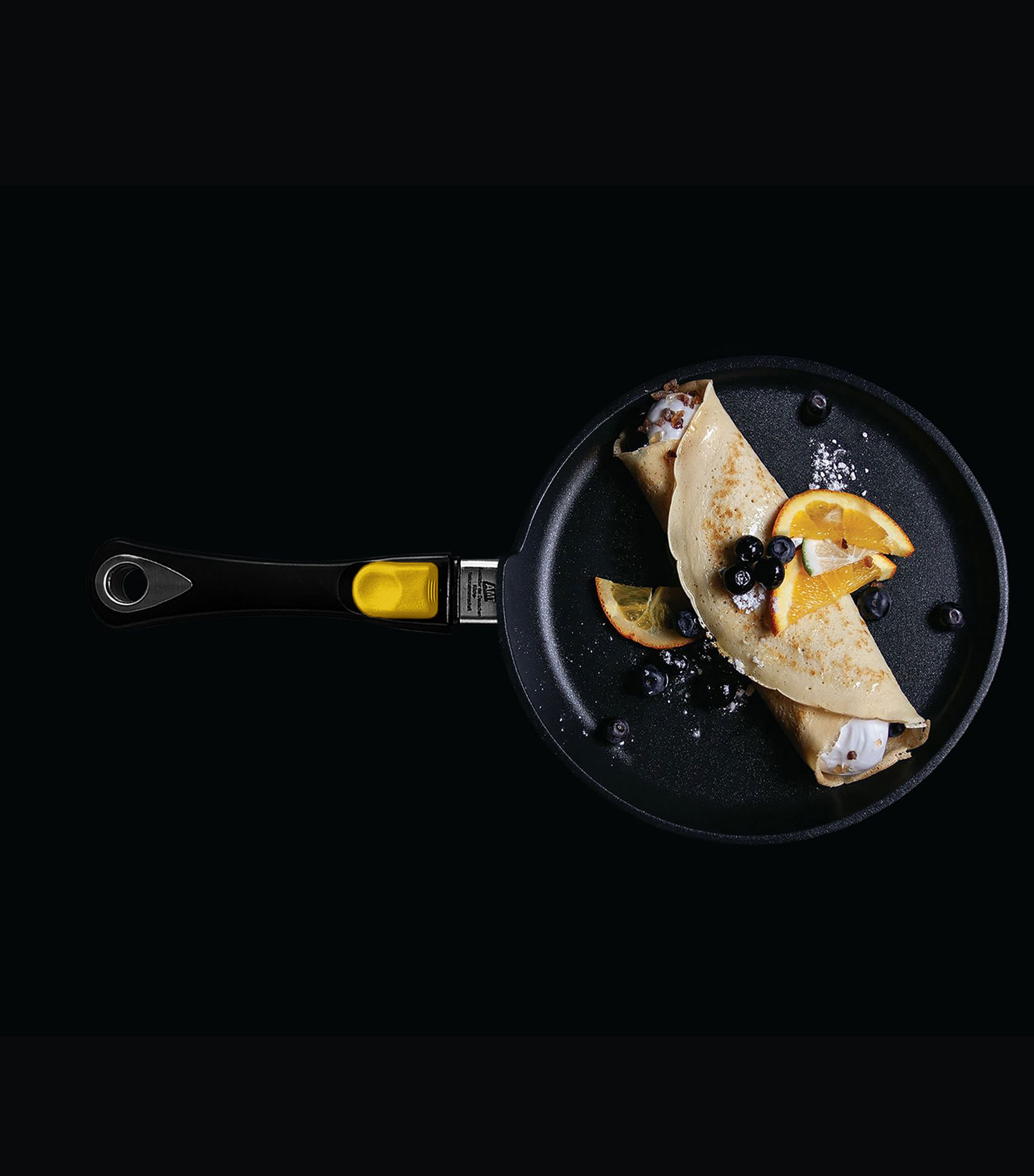 Sartén para crepas en aluminio fundido 24 cm