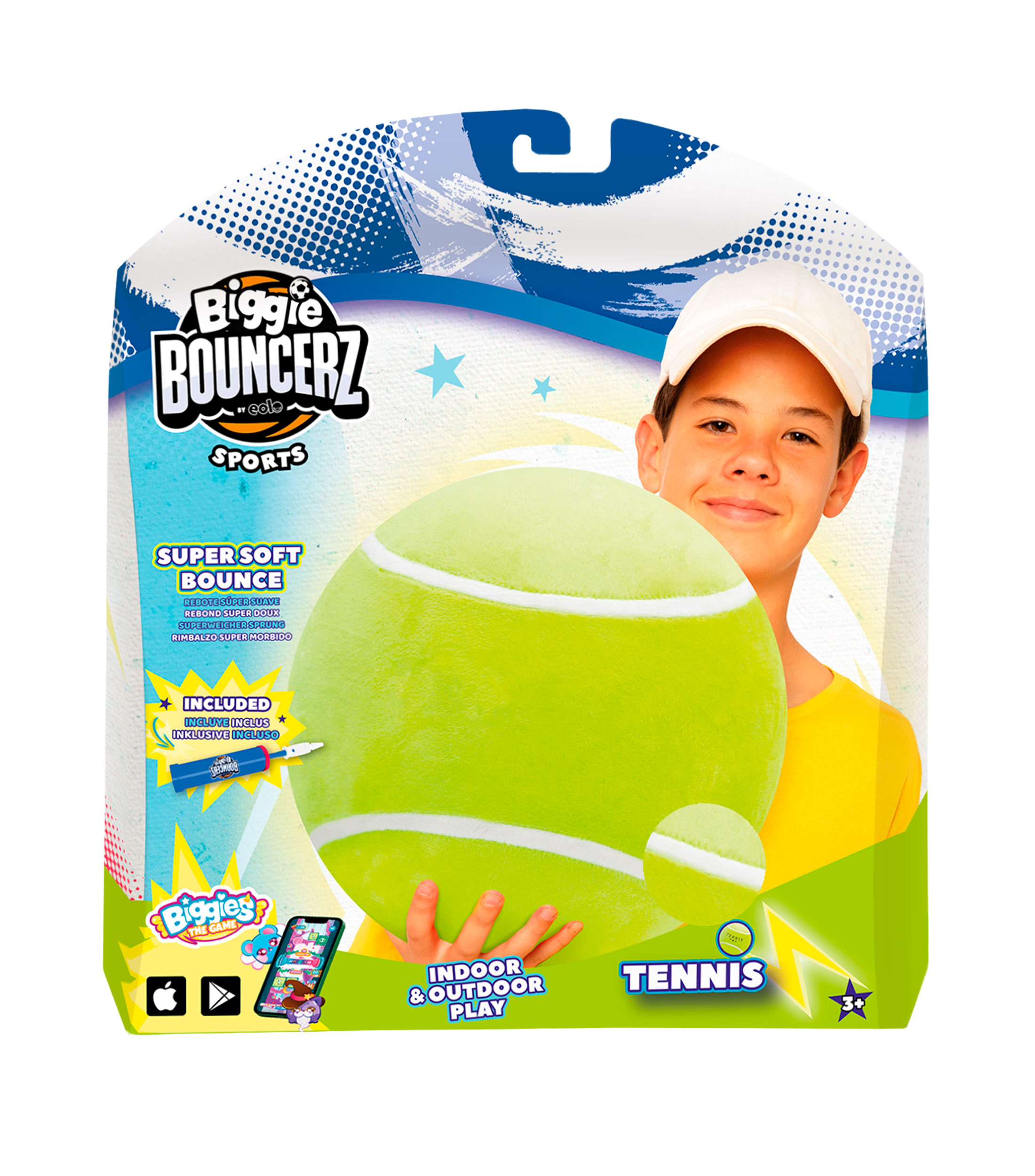 Peluche inflable BIGGIES BOUNCERZ Tennis