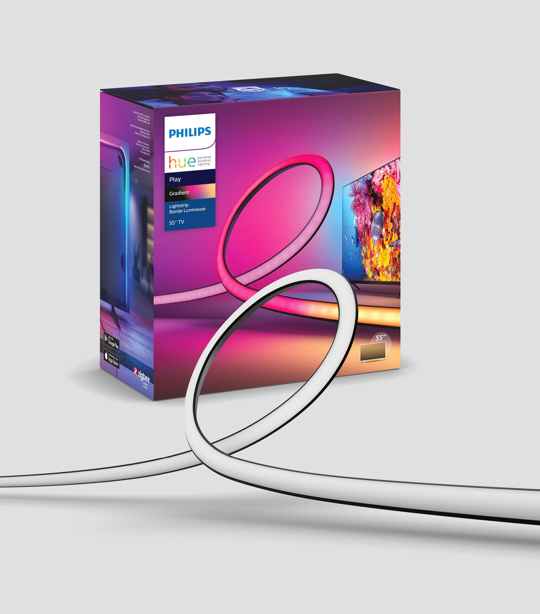 Tira de luz Play gradient Hue, 55quot