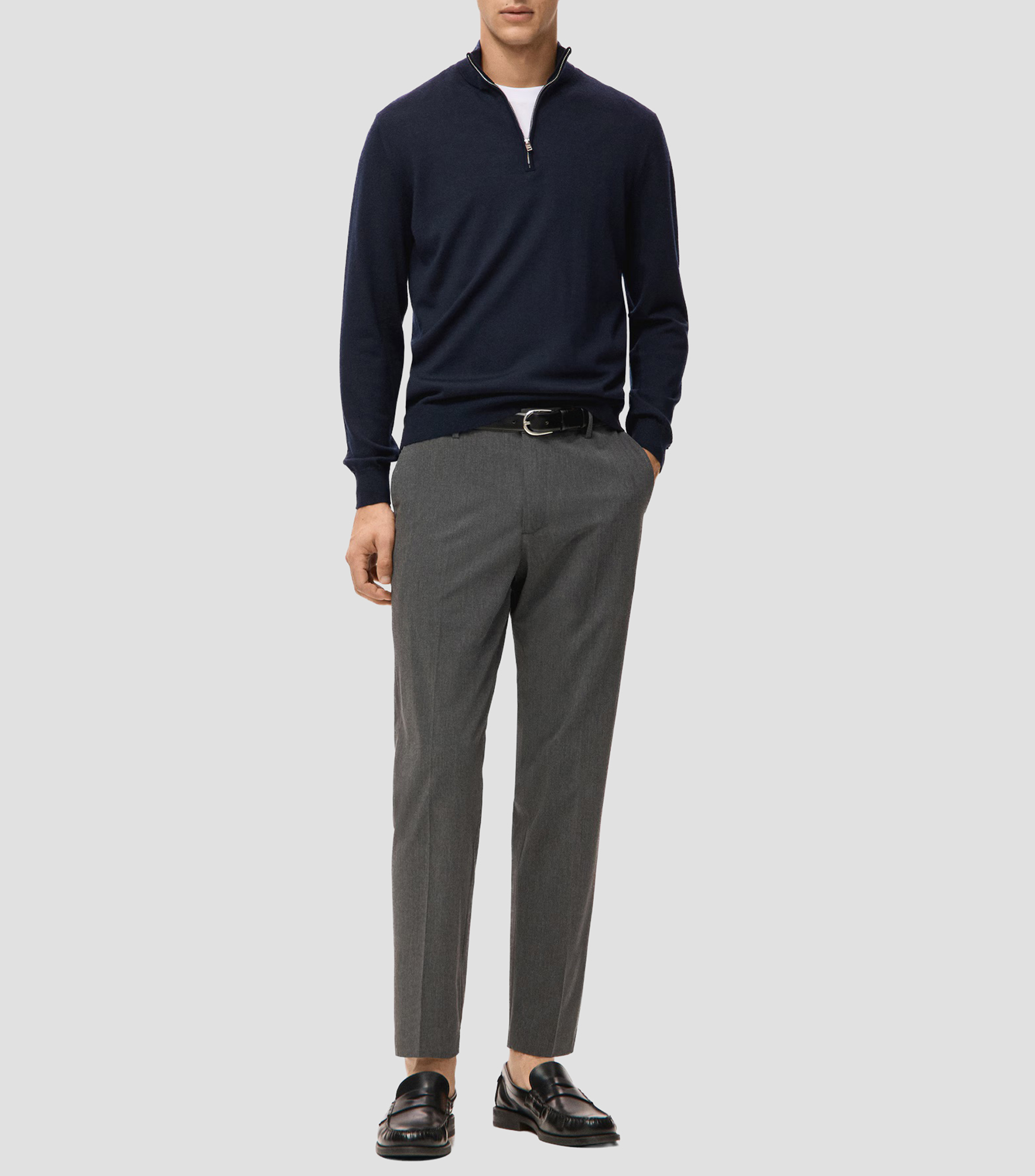 Suéter cuello alto Hombre