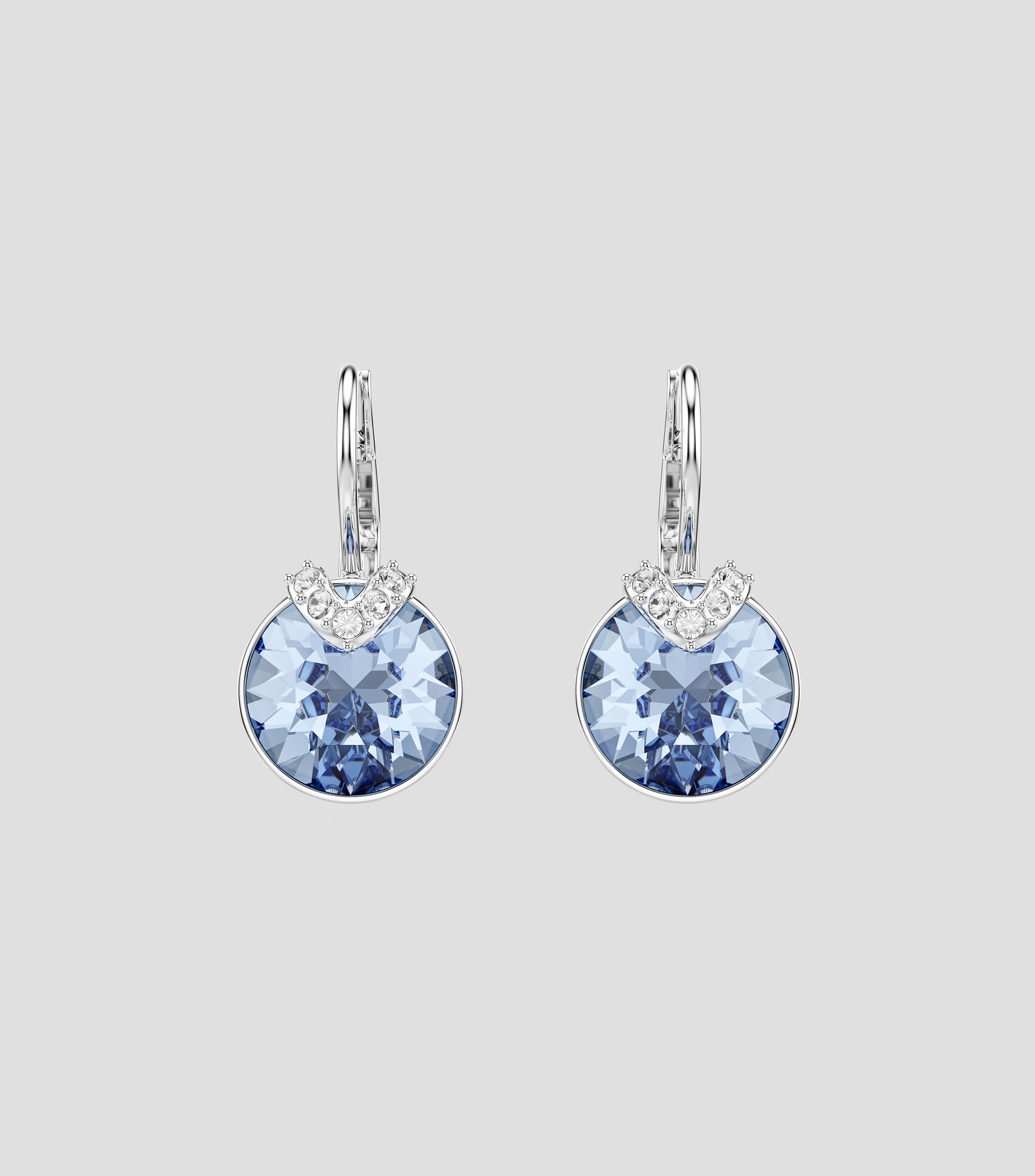 Aretes con cristales Mujer
