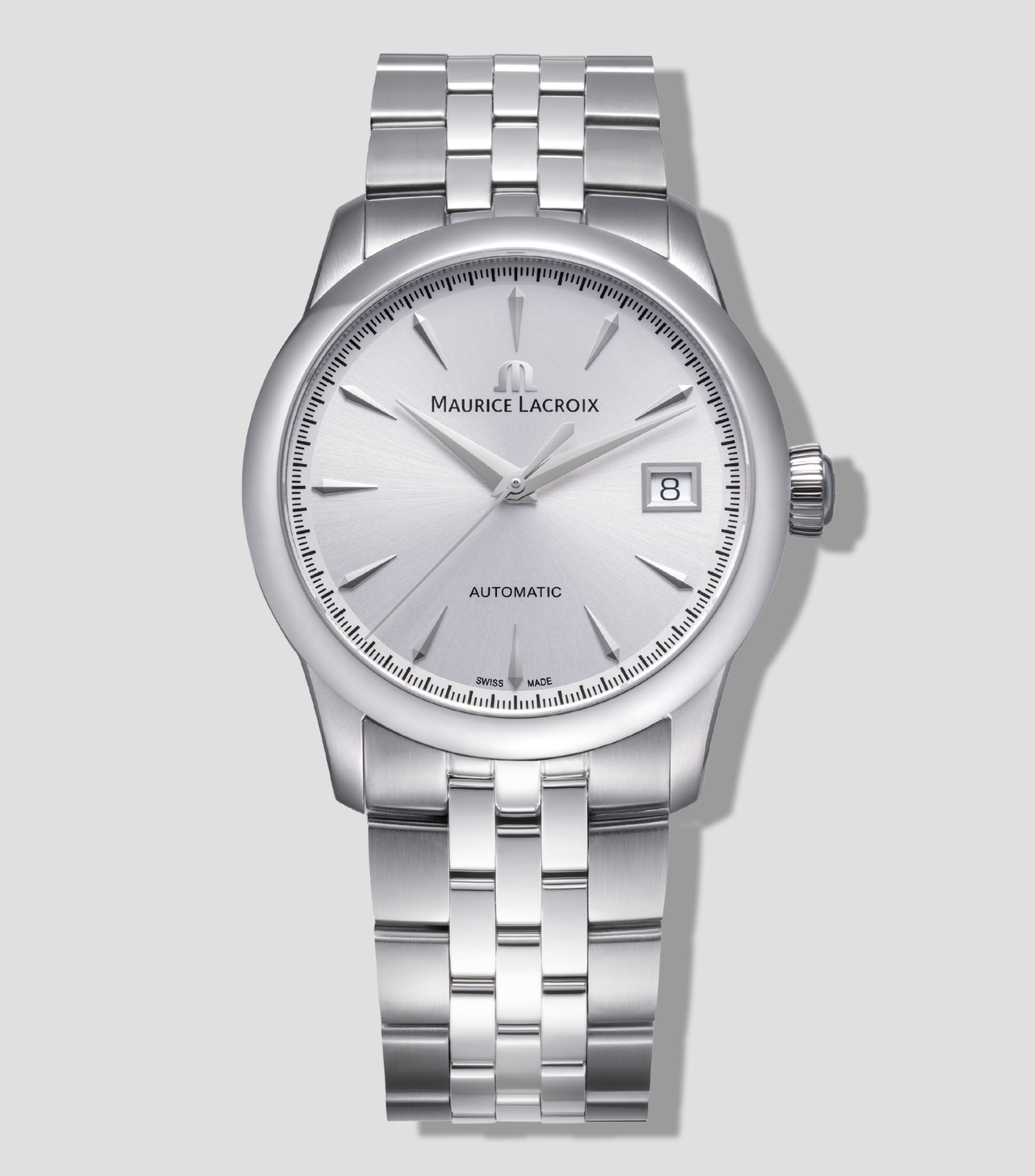 Reloj Unisex 1975 Casual, Plateado