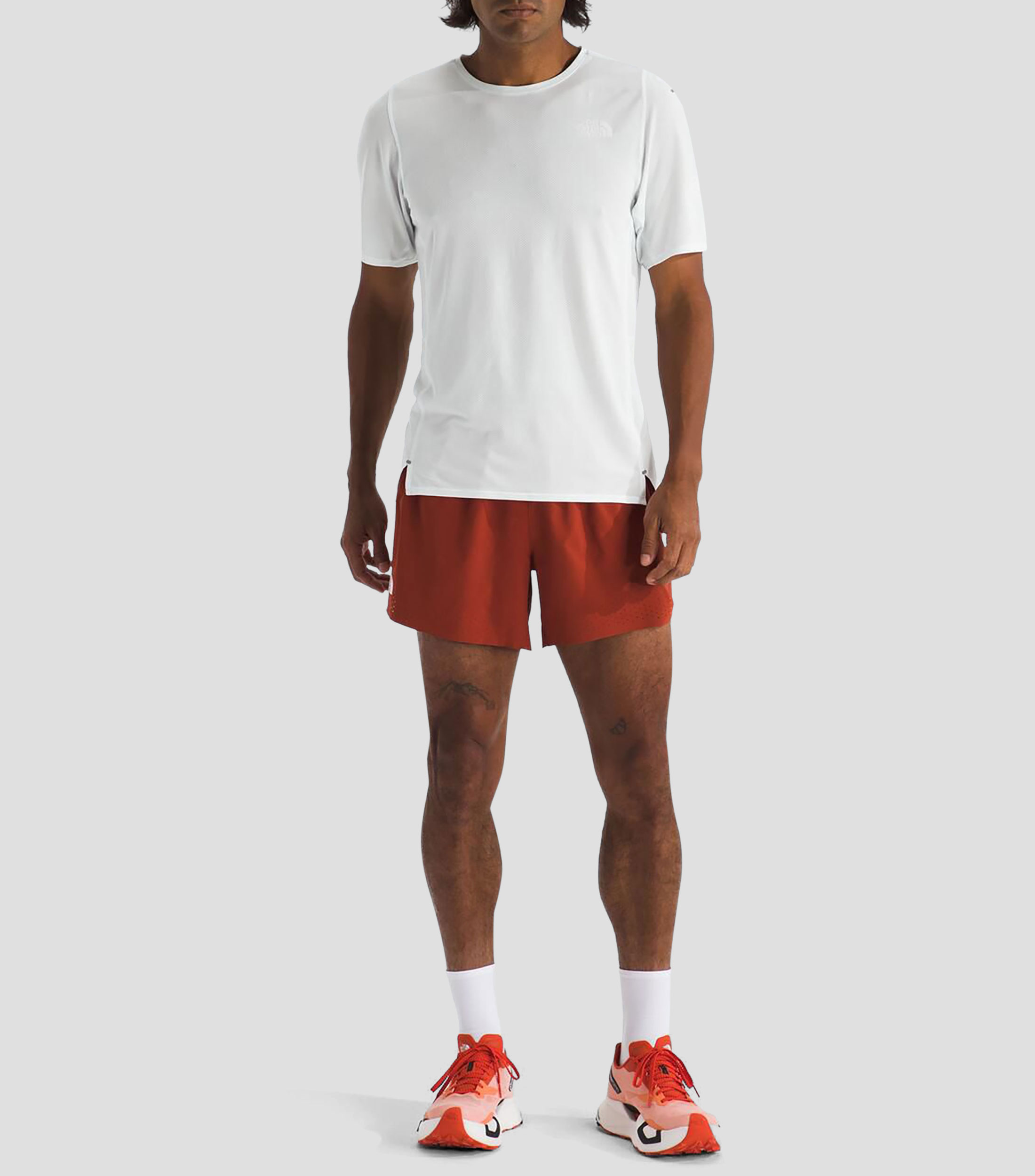 Playera para senderismo Trail SS lisa Hombre