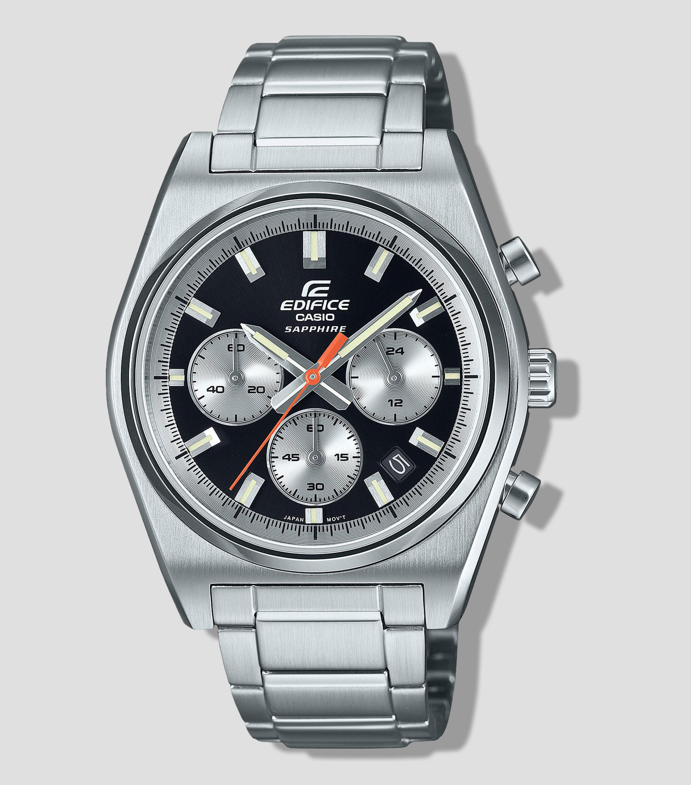Reloj para Hombre Edifice Casual, Plateado