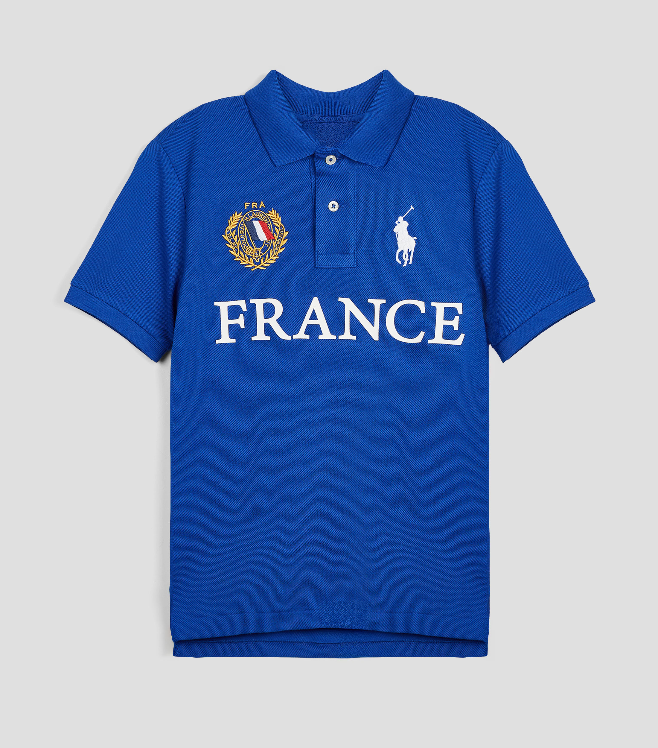 Playera tipo polo manga corta estampada Niño
