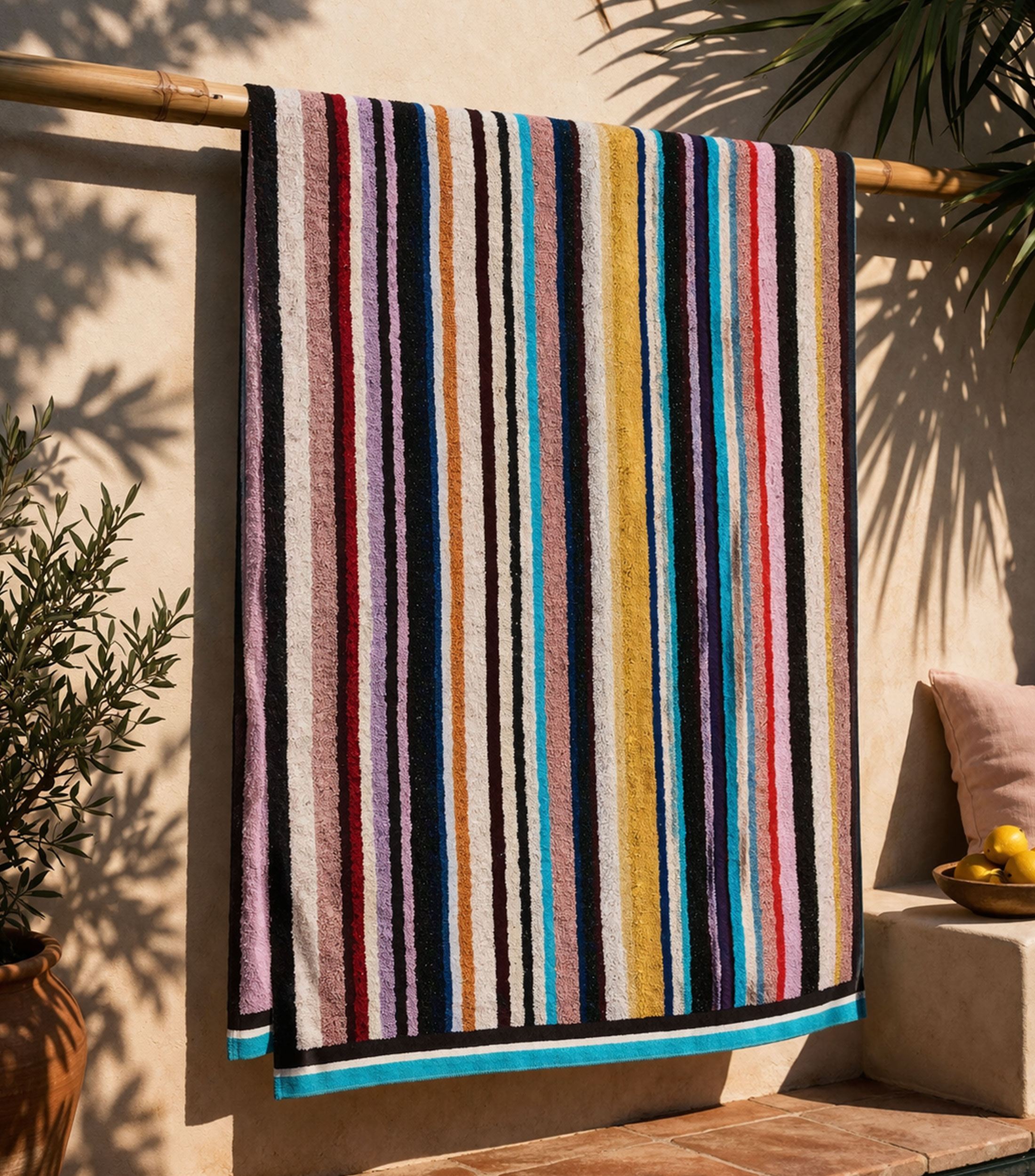 Toalla de baño Chandler multicolor