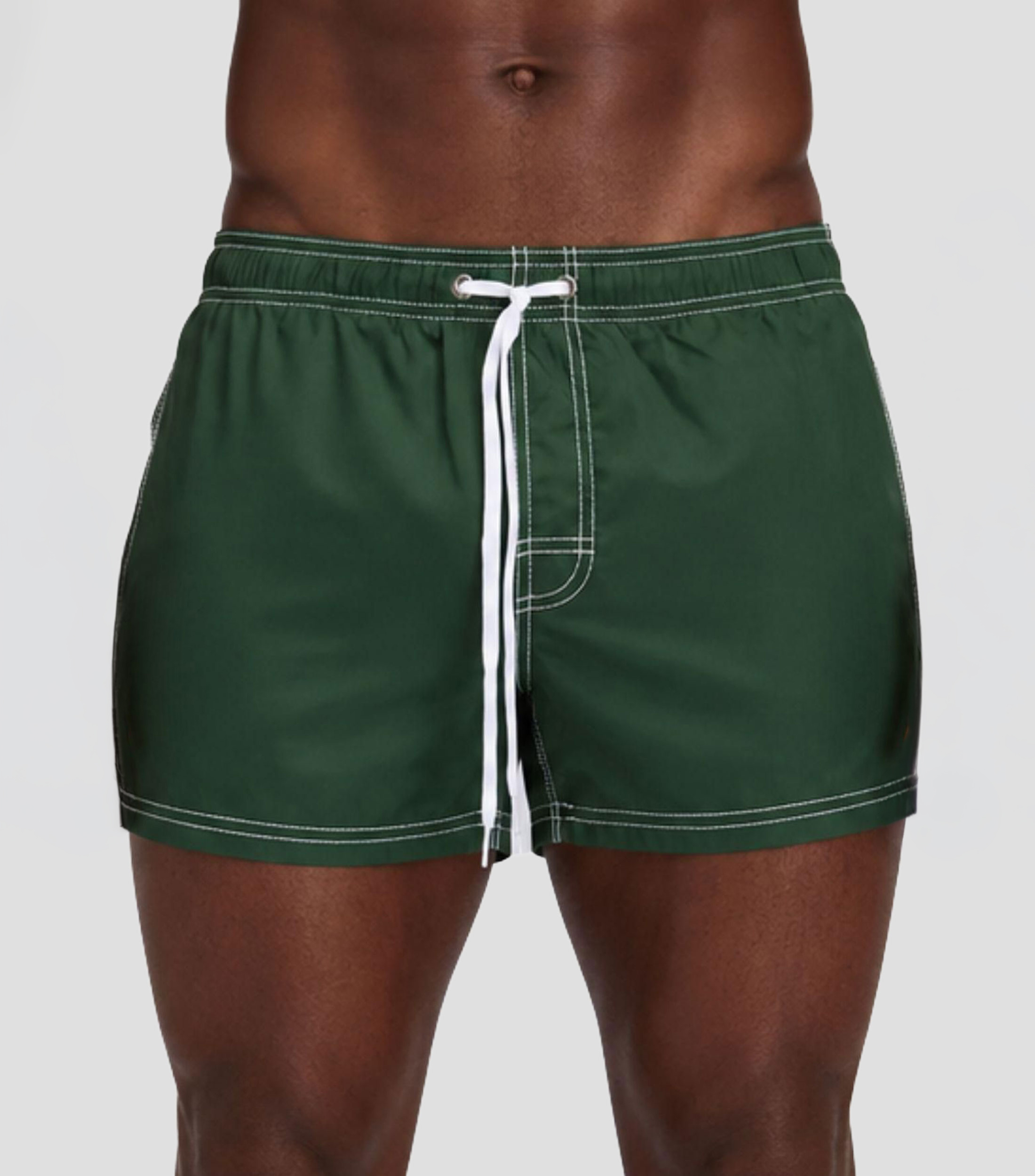 Traje de baño liso Hombre