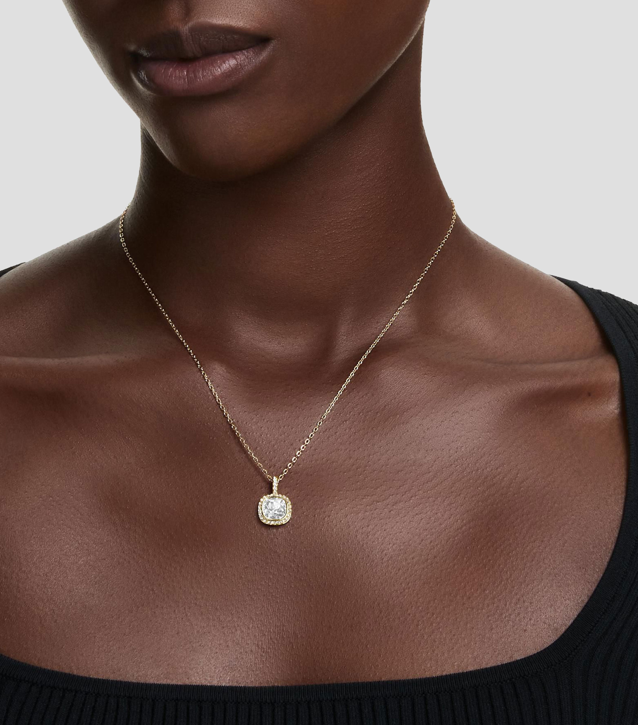 Collar con cristal pavé Una Angelic Mujer