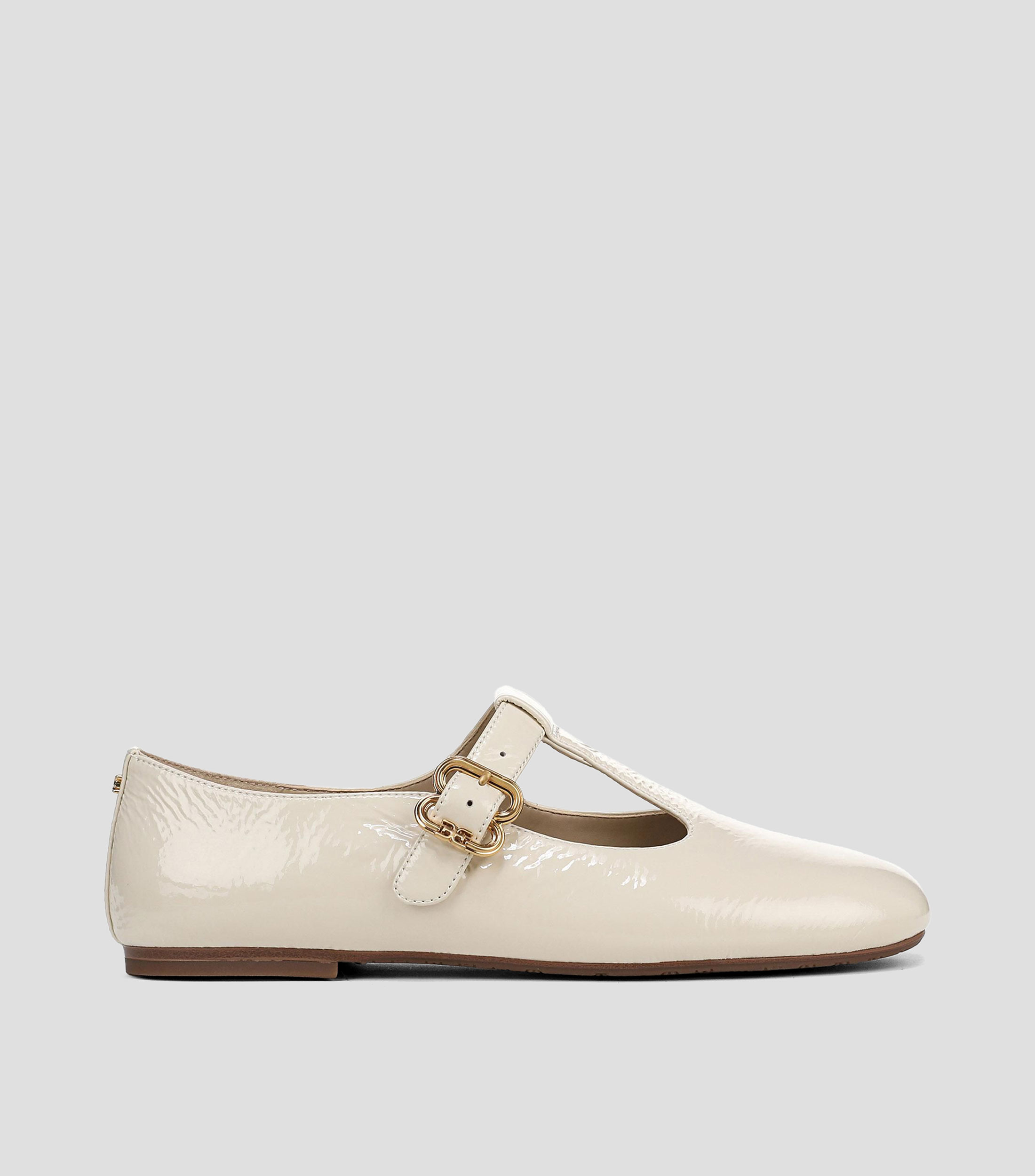 Flats en piel Mujer