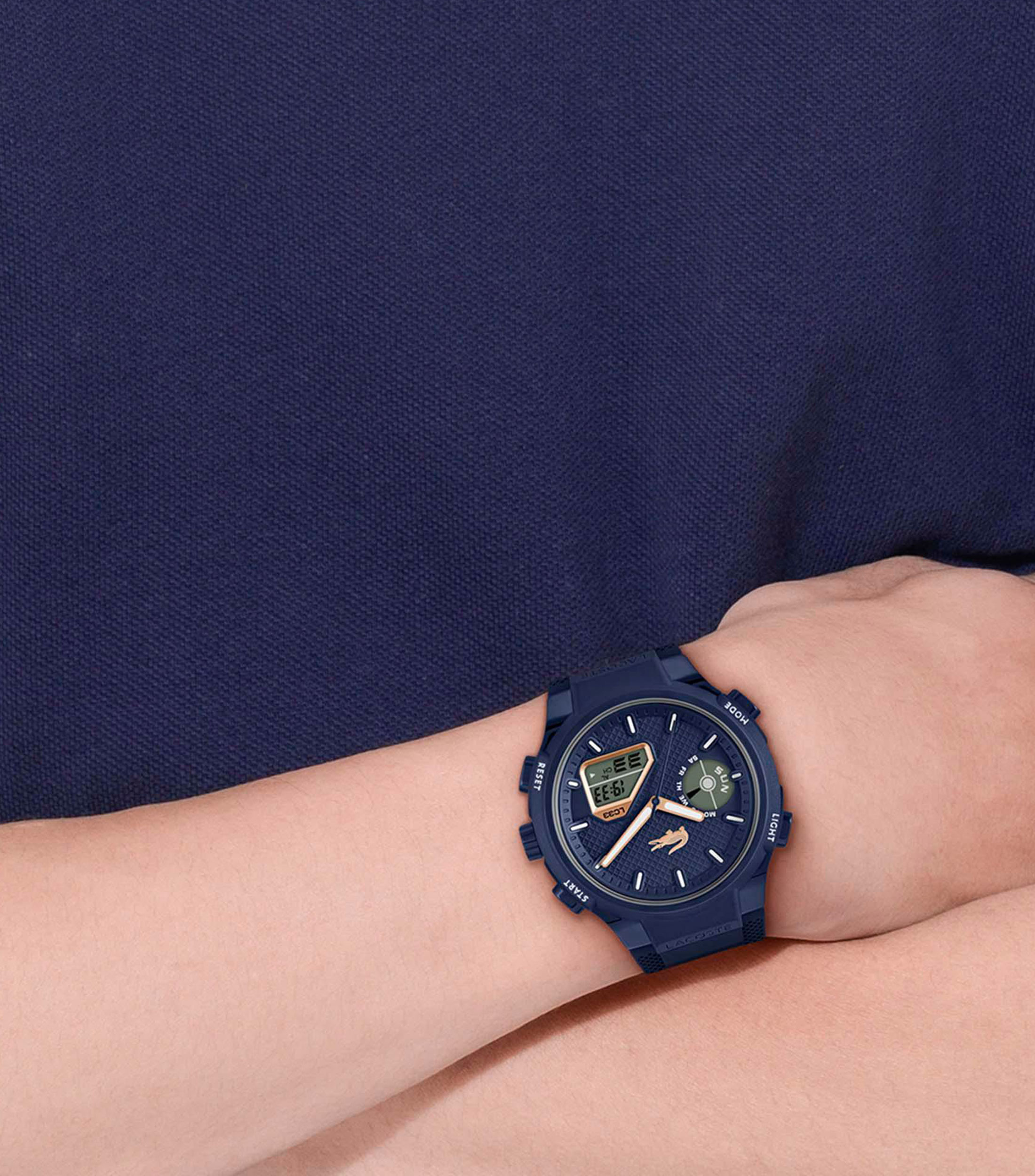 Reloj para Hombre LC33 Deportivo Azul