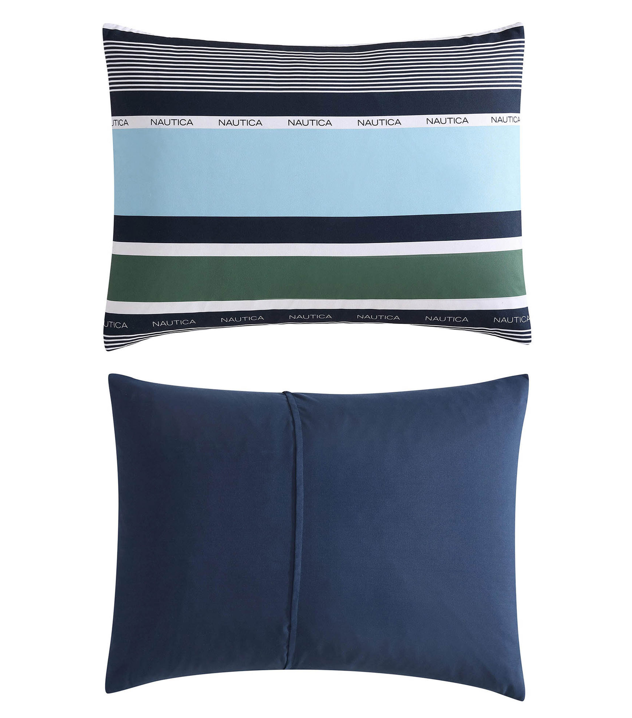 Juego de Edredón Individual en Algodón Multi Stripe