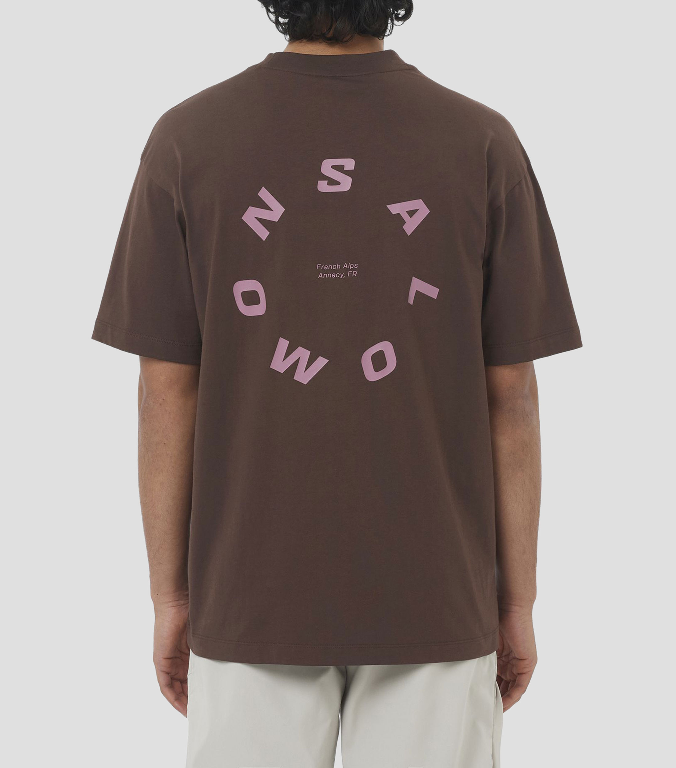 Playera casual con estampado Hombre