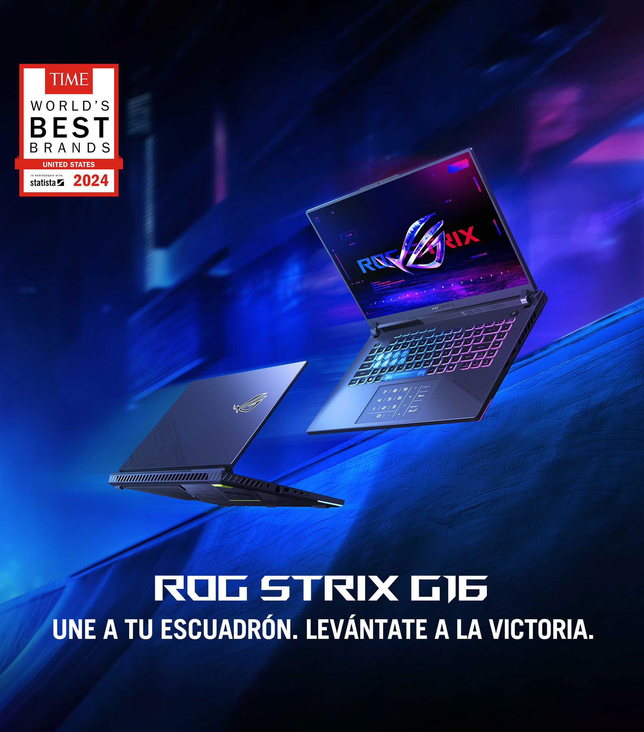 Laptop ROG Strix G16 16" Nvidia GeForce RTX 5060, AMD Ryzen 9, RAM 16 GB, SSD 1 TB