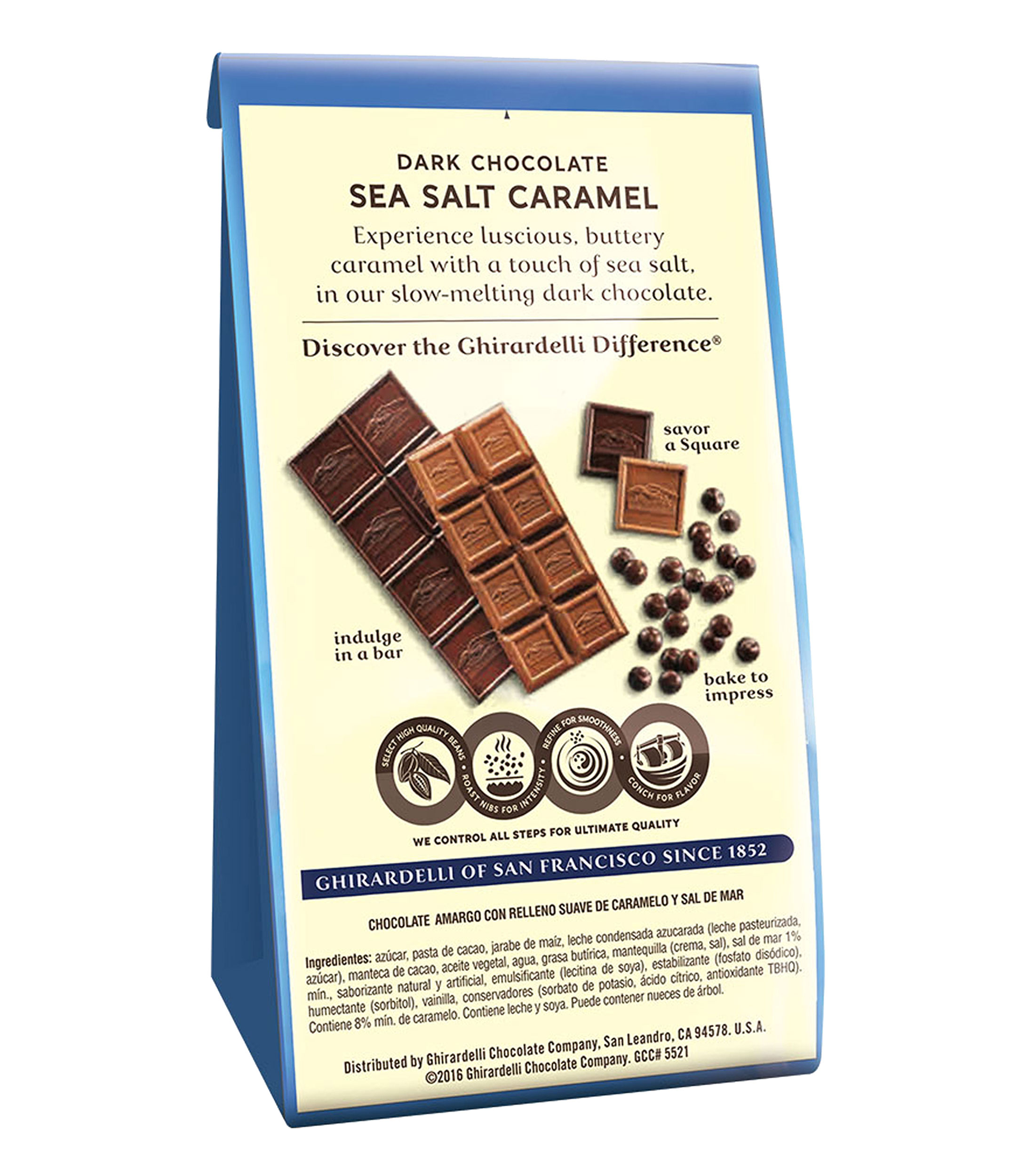 Chocolate Ghirard Dark Salcaram Bsa, 151 g