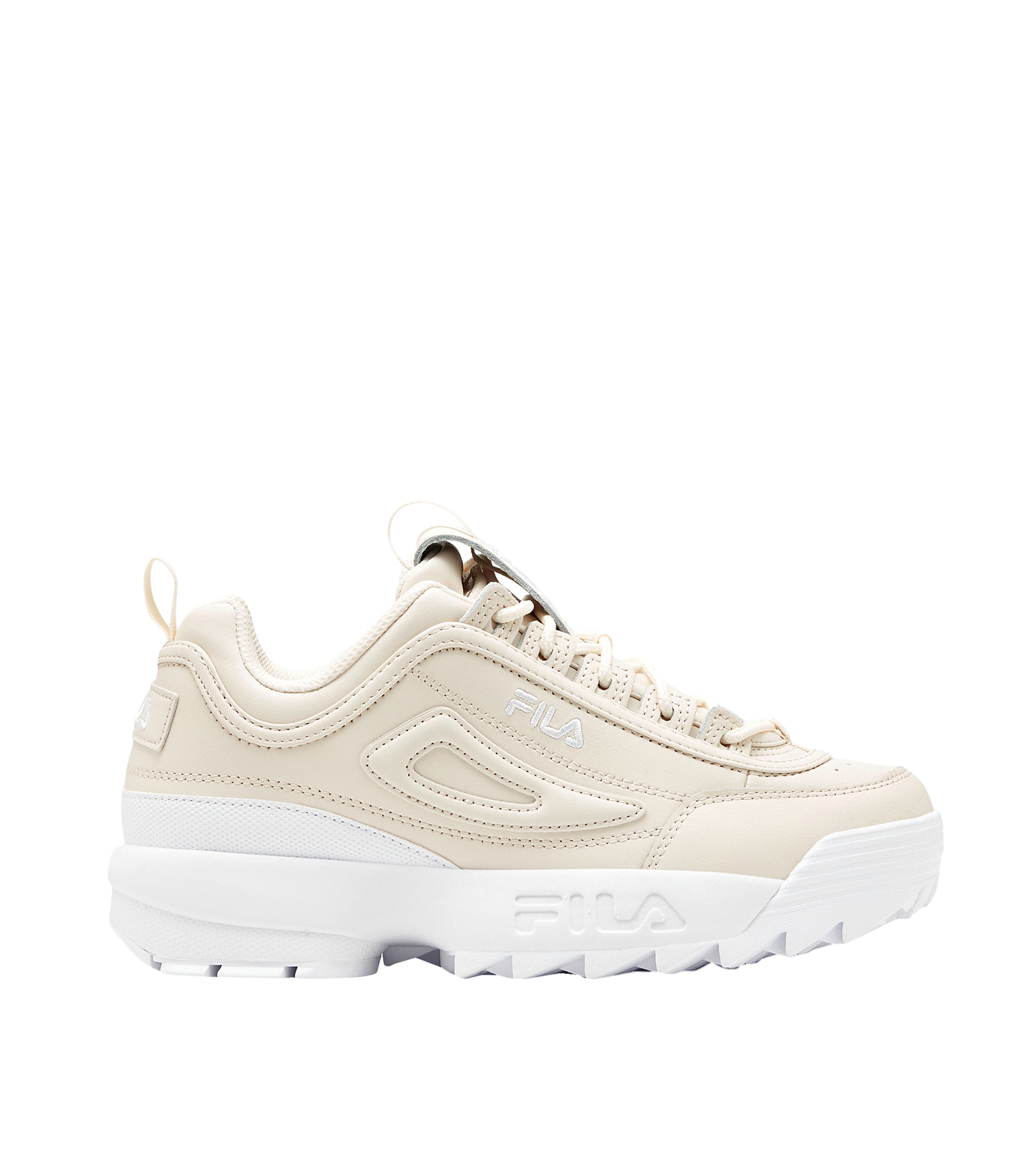 Fila: Tenis casuales Disruptor II Premium beige Mujer | Palacio de Hierro