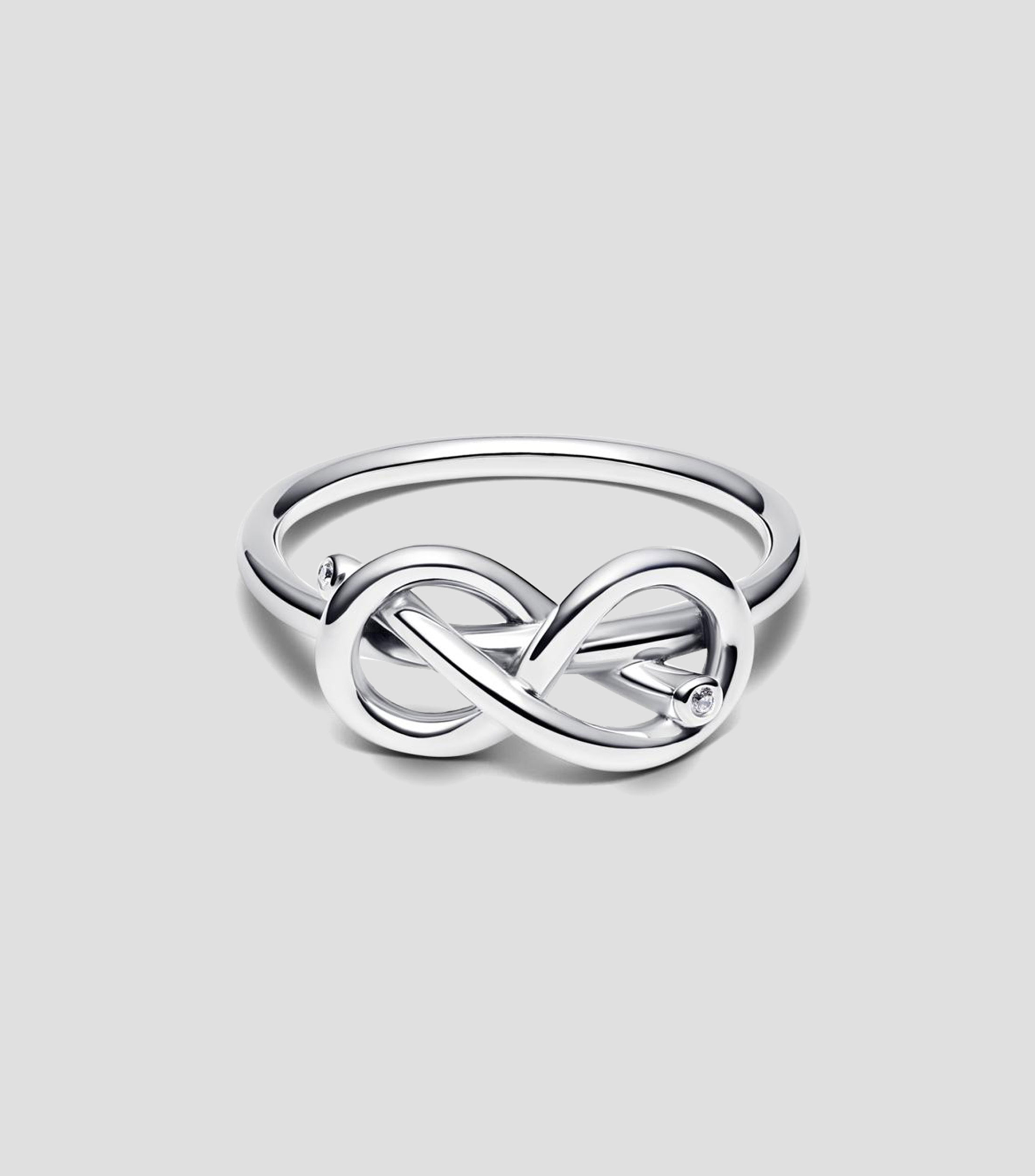 Anillo en plata de primera ley infinito Mujer