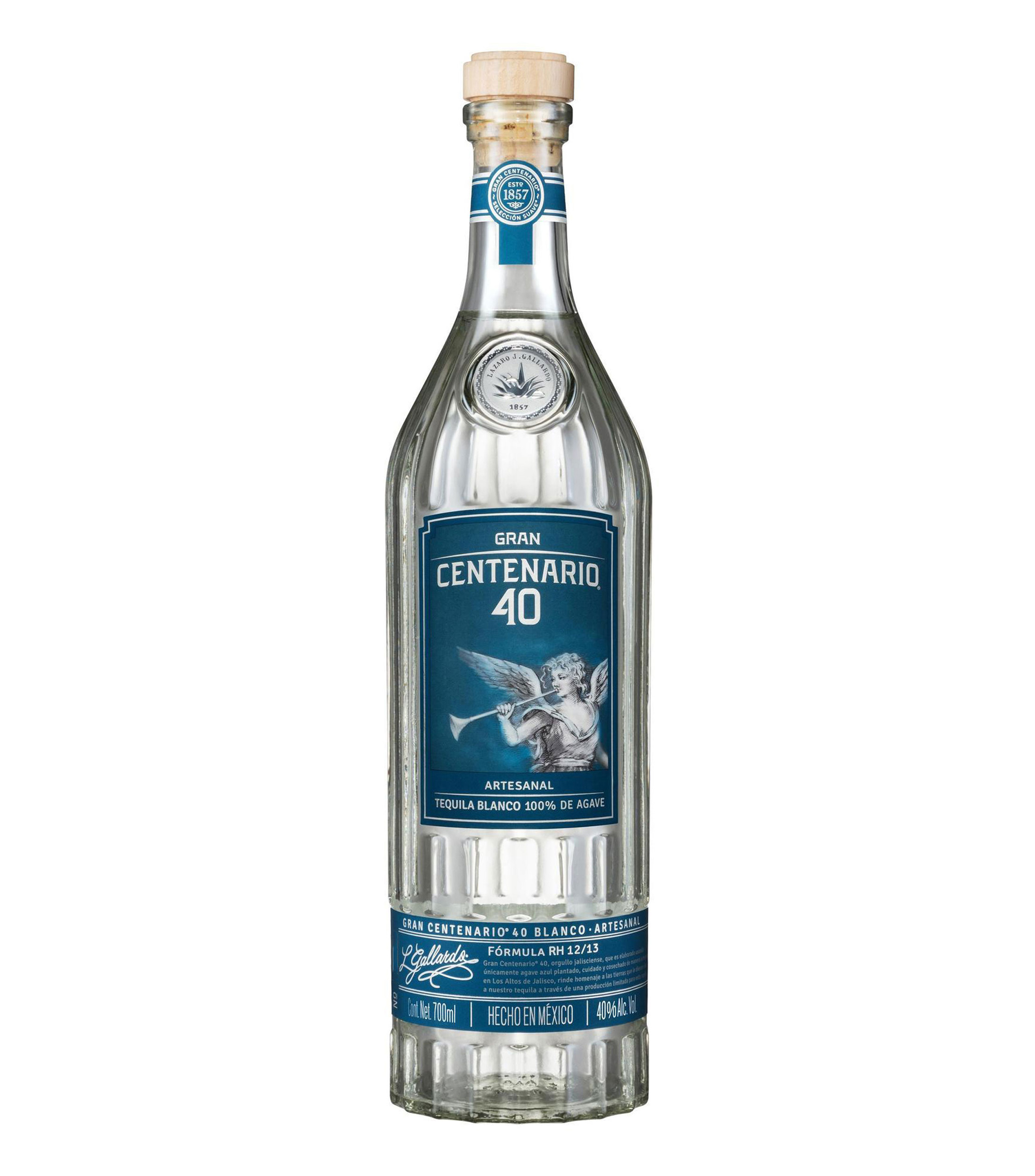 Gran Centenario: Tequila Blanco Gran Centenario 40 Artesanal, 700 ml