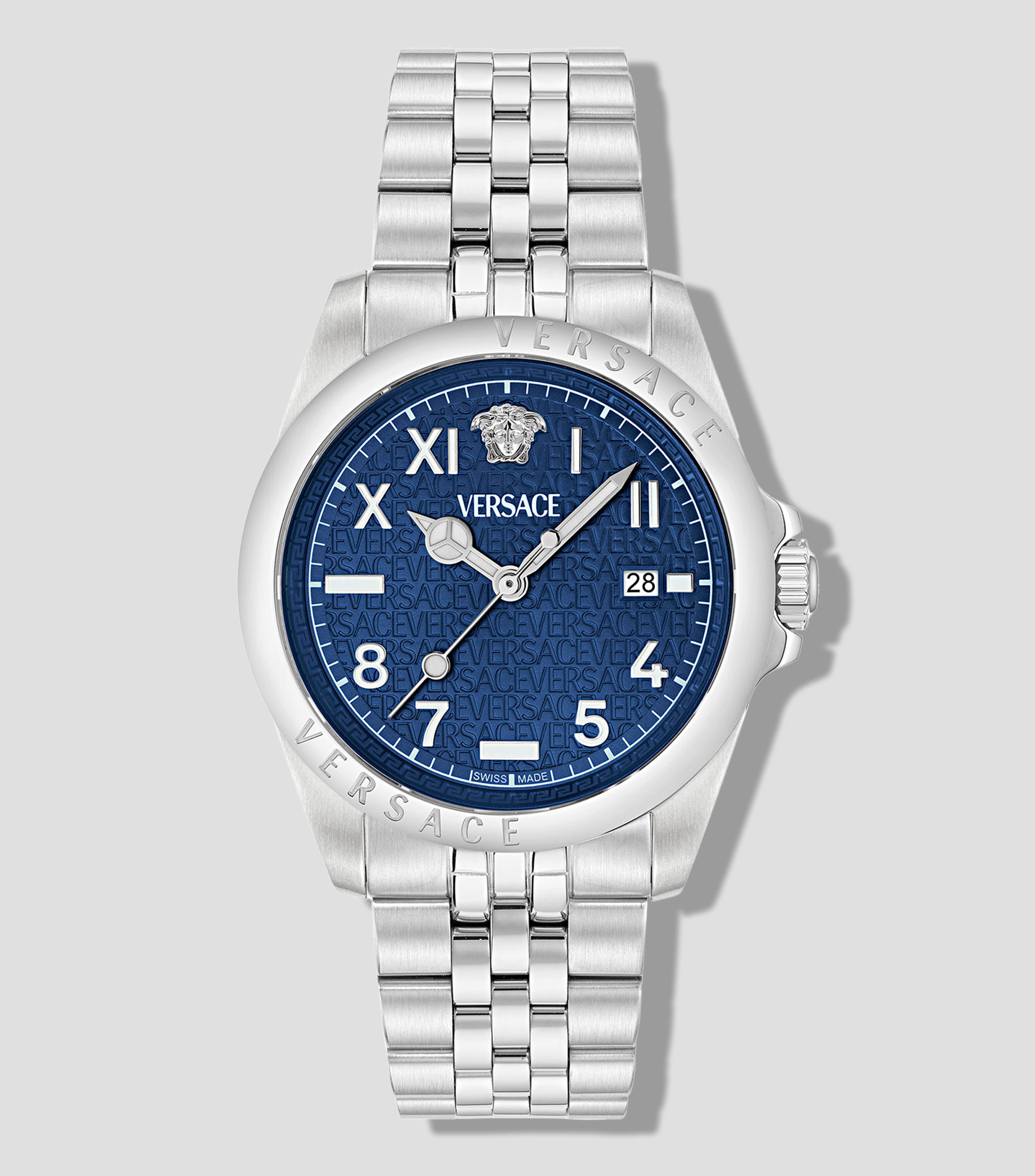 Reloj para Hombre Versace Anteo de Vestir Azul, Plateado